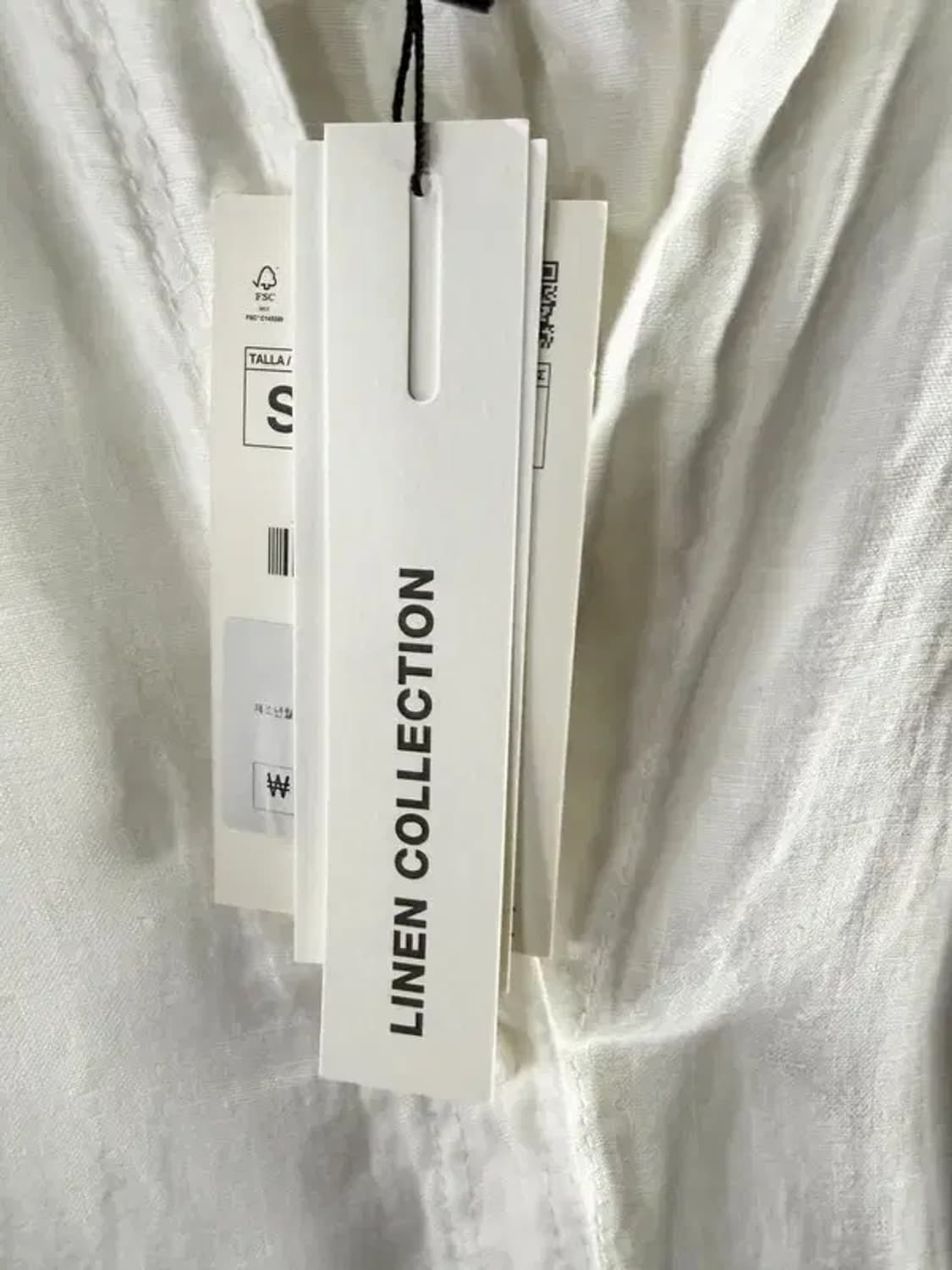 A2311 [ ZARA ] 새상품 자라 블라우스 [ SIZE: S ] 상품이미지7