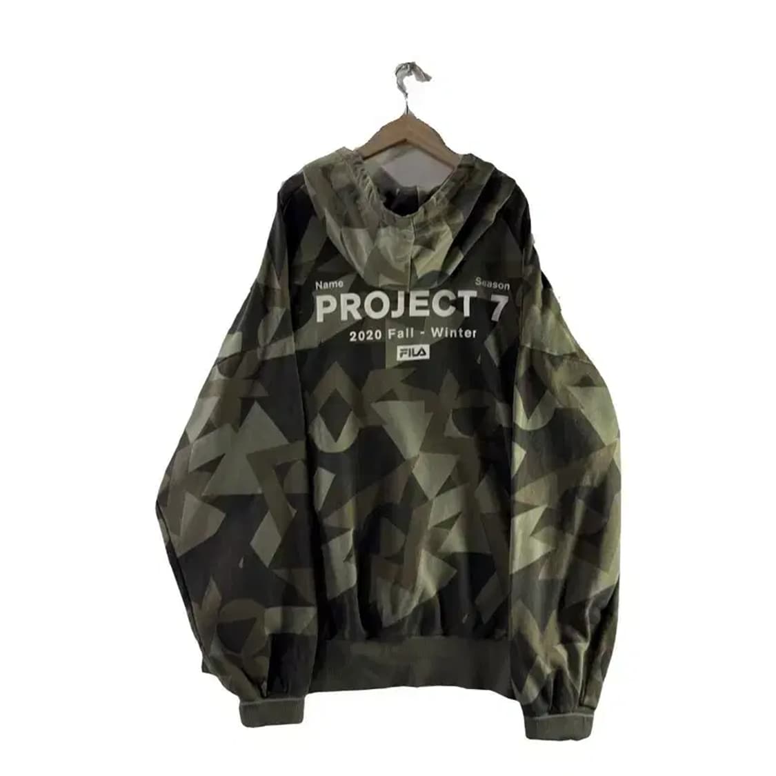 A2335 [ FILA ] 필라 카모 후드티 [ SIZE: XL ] 상품이미지2