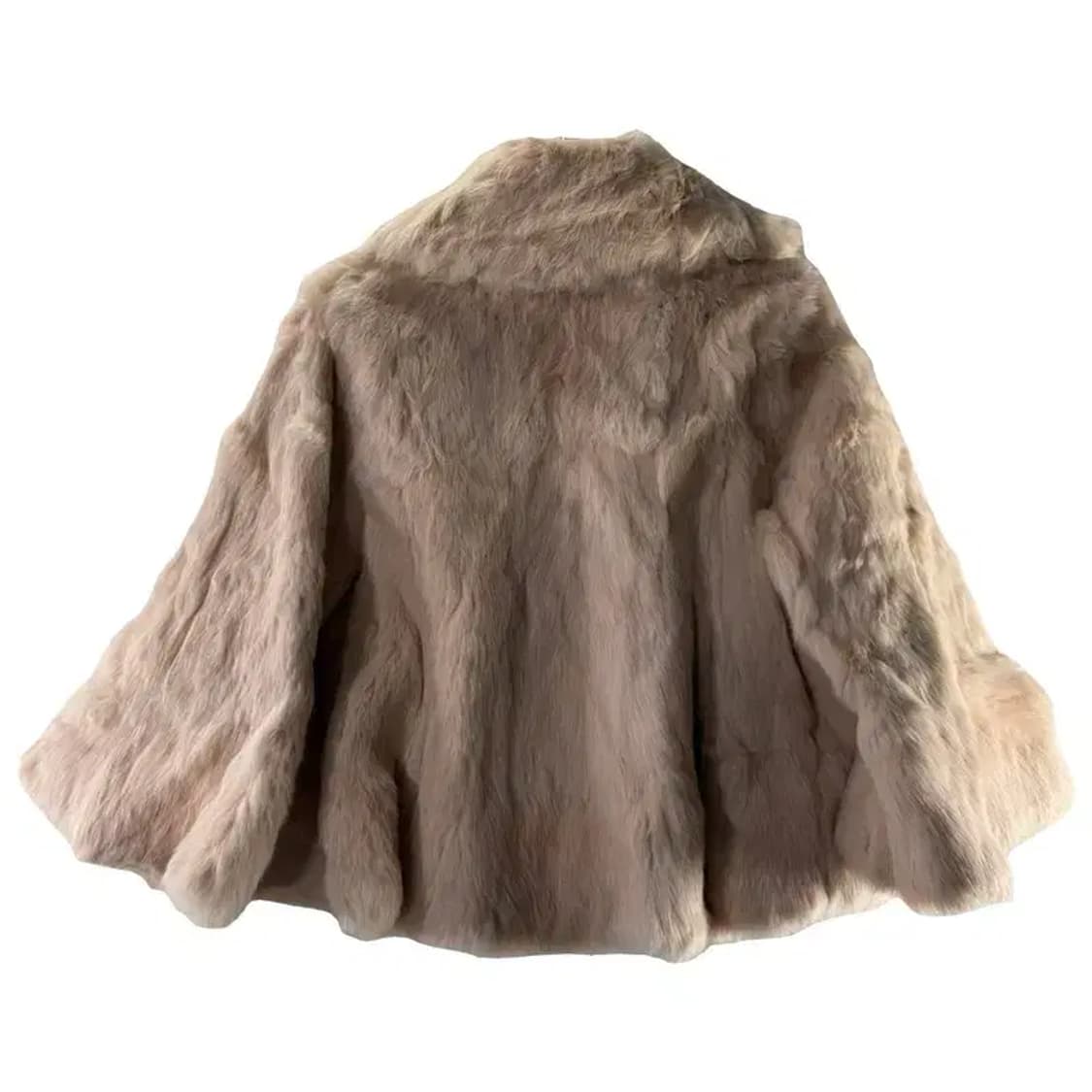 A2274 올리브데올리브 토끼털 모피 코트 상품이미지2