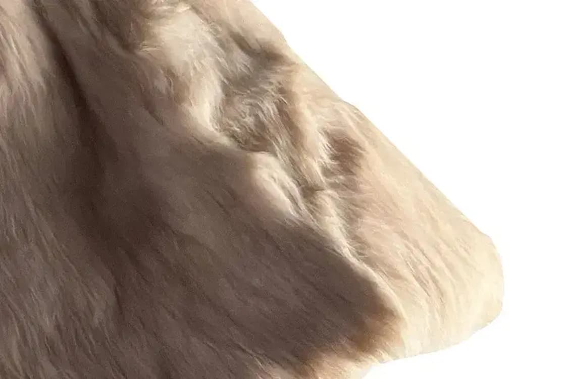 A2274 올리브데올리브 토끼털 모피 코트 상품이미지3