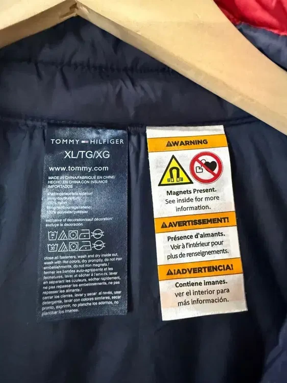 A2279 타미힐피거 패딩 조끼 [ SIZE: XL ] 상품이미지6