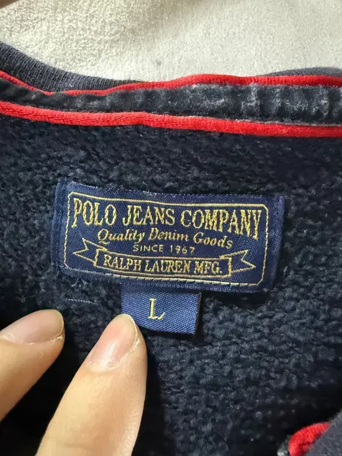 A2292 폴로 후드 집업 [ SIZE: L ] 상품이미지5