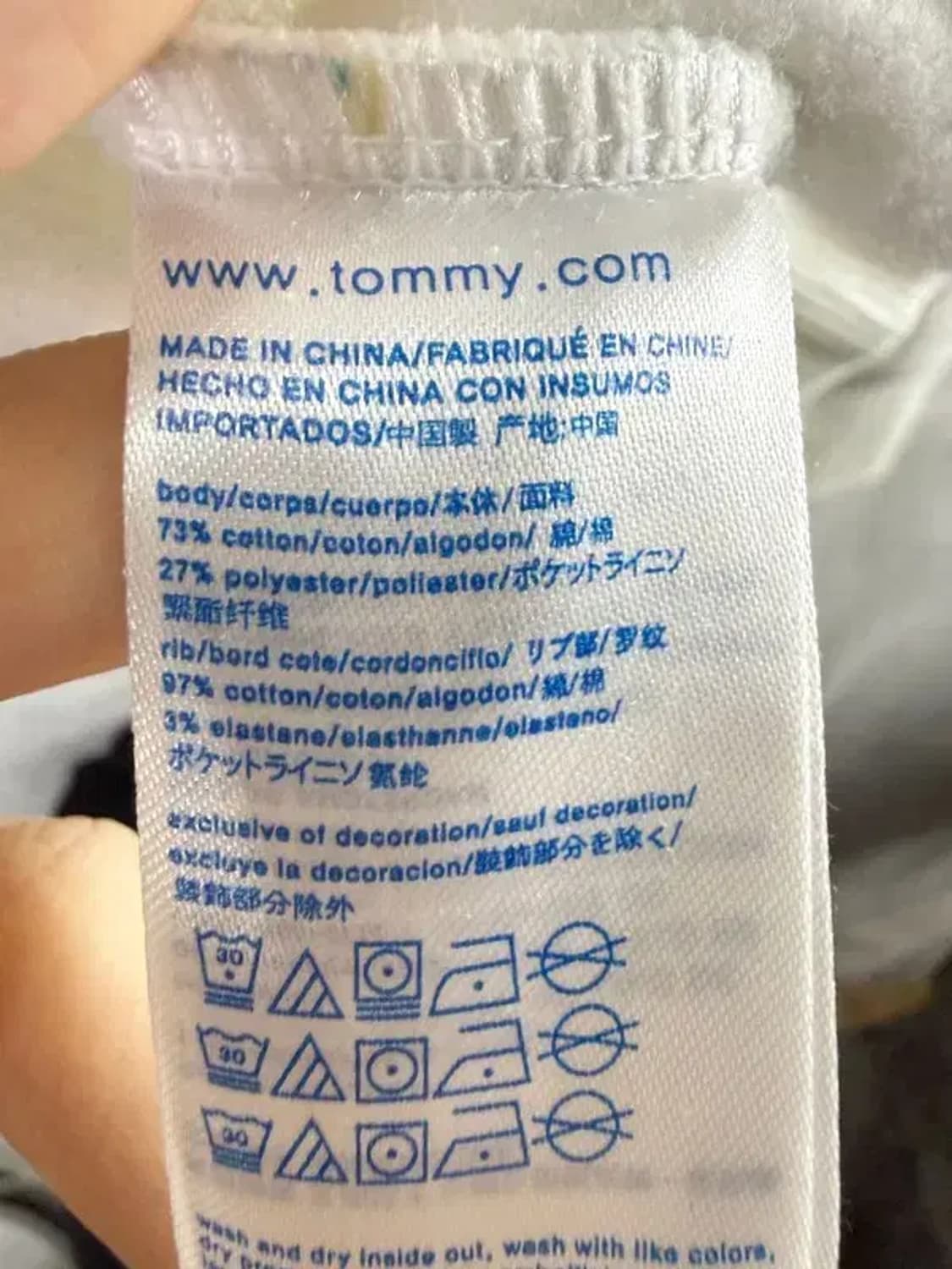 A2302 타미힐피거 맨투맨 [ SIZE: XS ] 상품이미지8