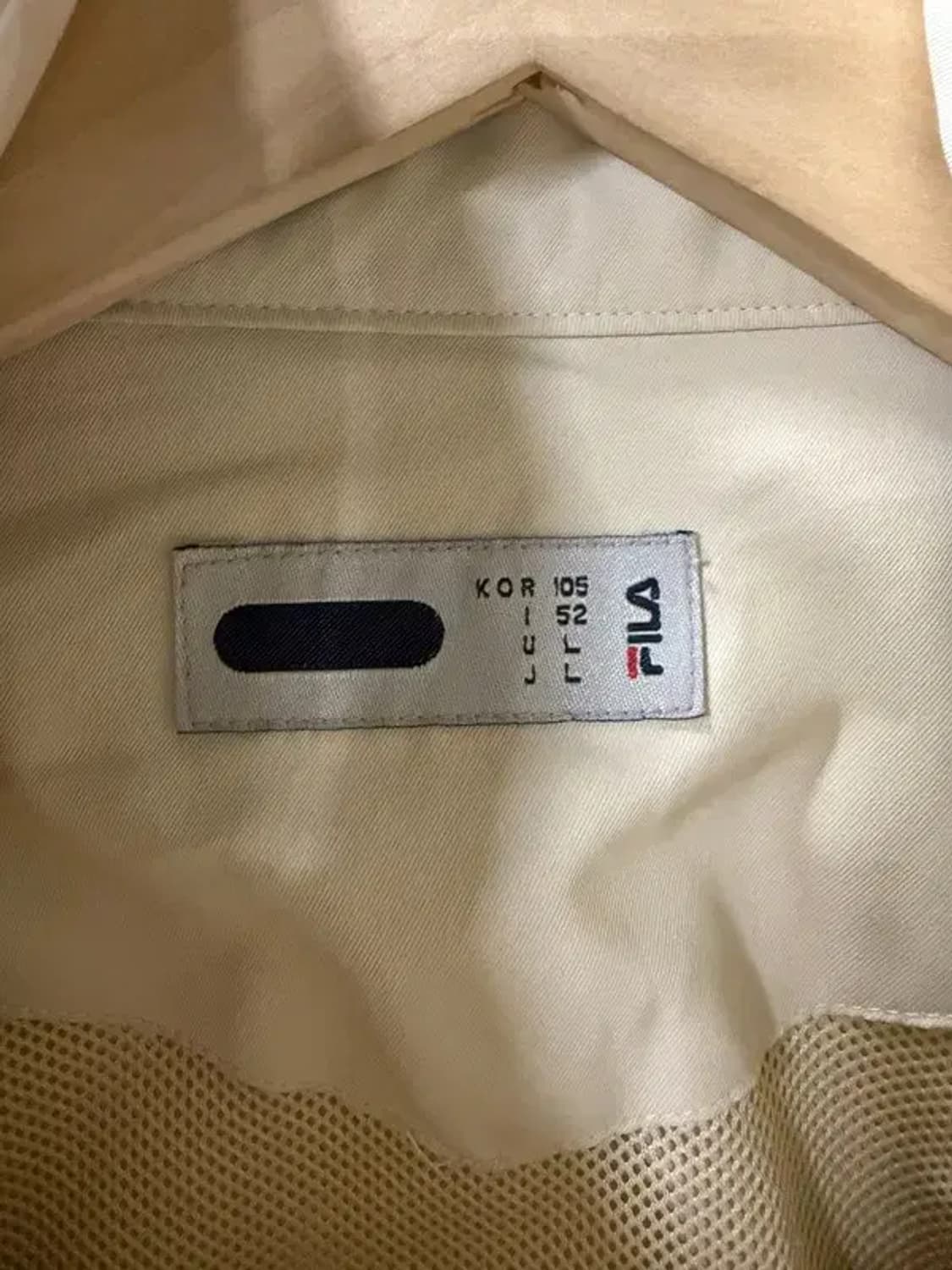 A2364 [ FILA ] 필라 바람막이 [ SIZE:  L ] 상품이미지7