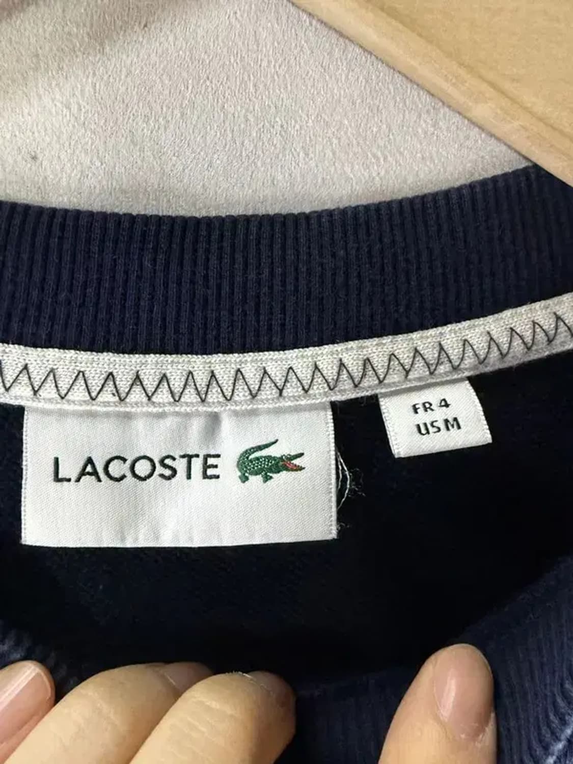 A2375 [ LACOSTE ] 라코스테 맨투맨 [ SIZE: M ] 상품이미지5