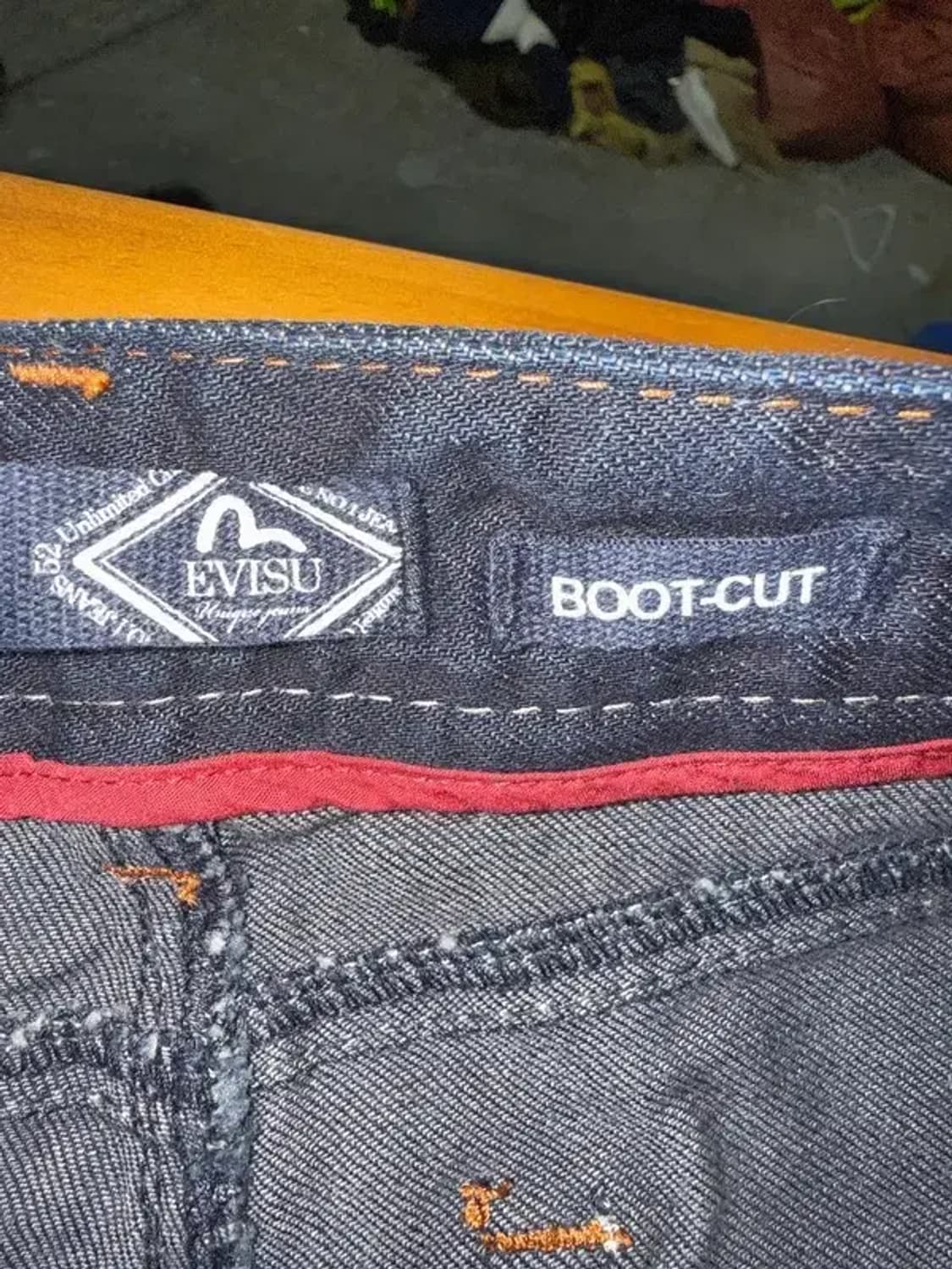 A2398 [ EVISU ] 에비수 부츠컷 청바지 [ SIZE: 29 ] 상품이미지5