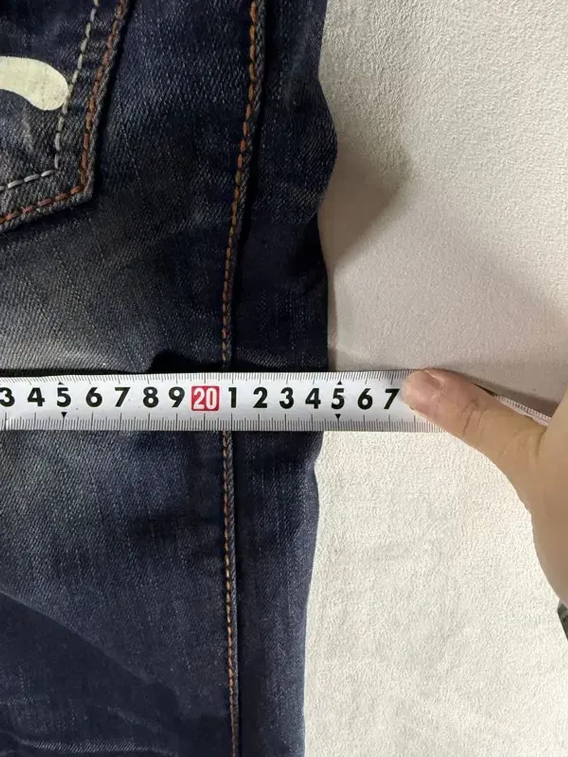 A2398 [ EVISU ] 에비수 부츠컷 청바지 [ SIZE: 29 ] 상품이미지6