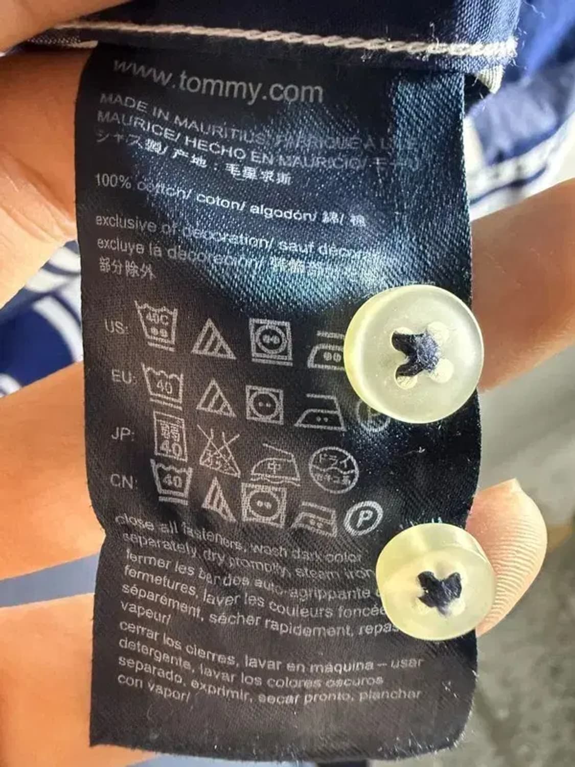 A2359 타미힐피거 체크 셔츠 [ SIZE: M ] 상품이미지8