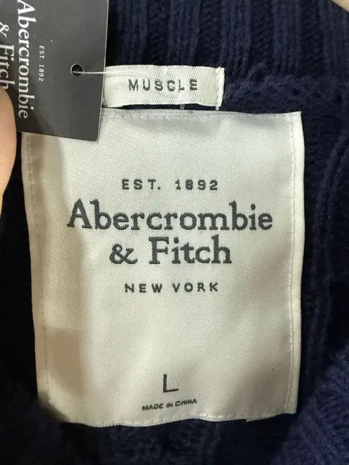 A2372 새상품 애버크롬비 니트 [ SIZE: L ] 상품이미지7