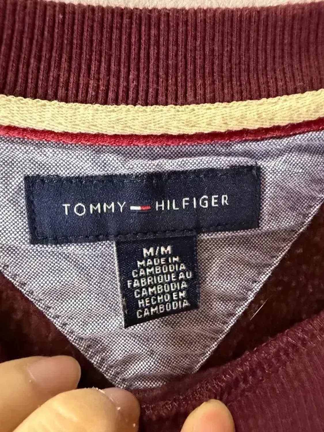 A2387 타미힐피거 맨투맨 [ SIZE: M ] 상품이미지6
