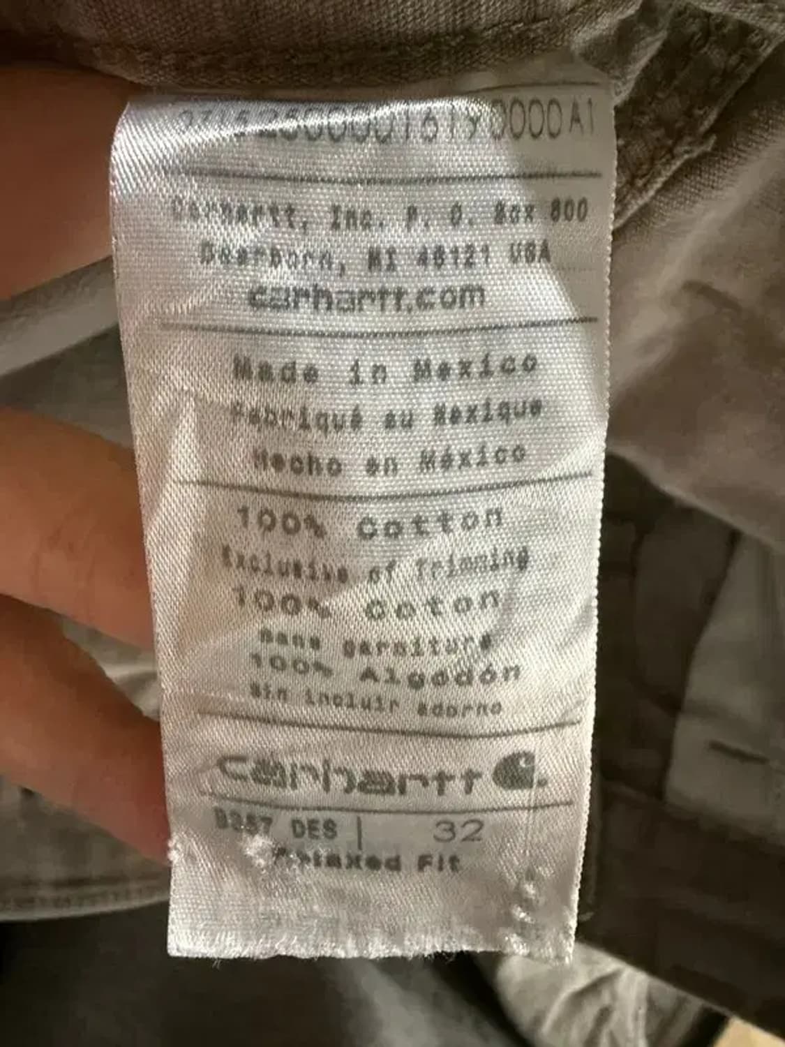 A2397 칼하트 반바지 [ SIZE: 32 ] 상품이미지10