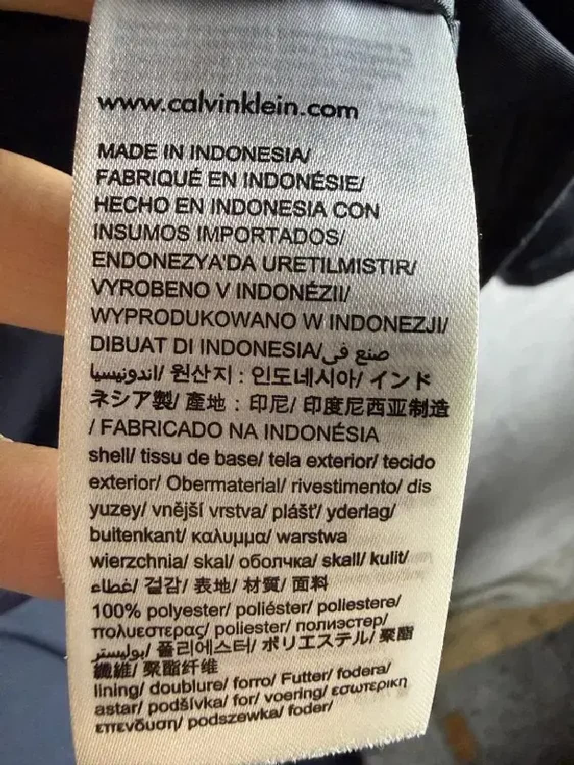 A2373 캘빈클라인 경량패딩 [ SIZE: M ] 상품이미지9