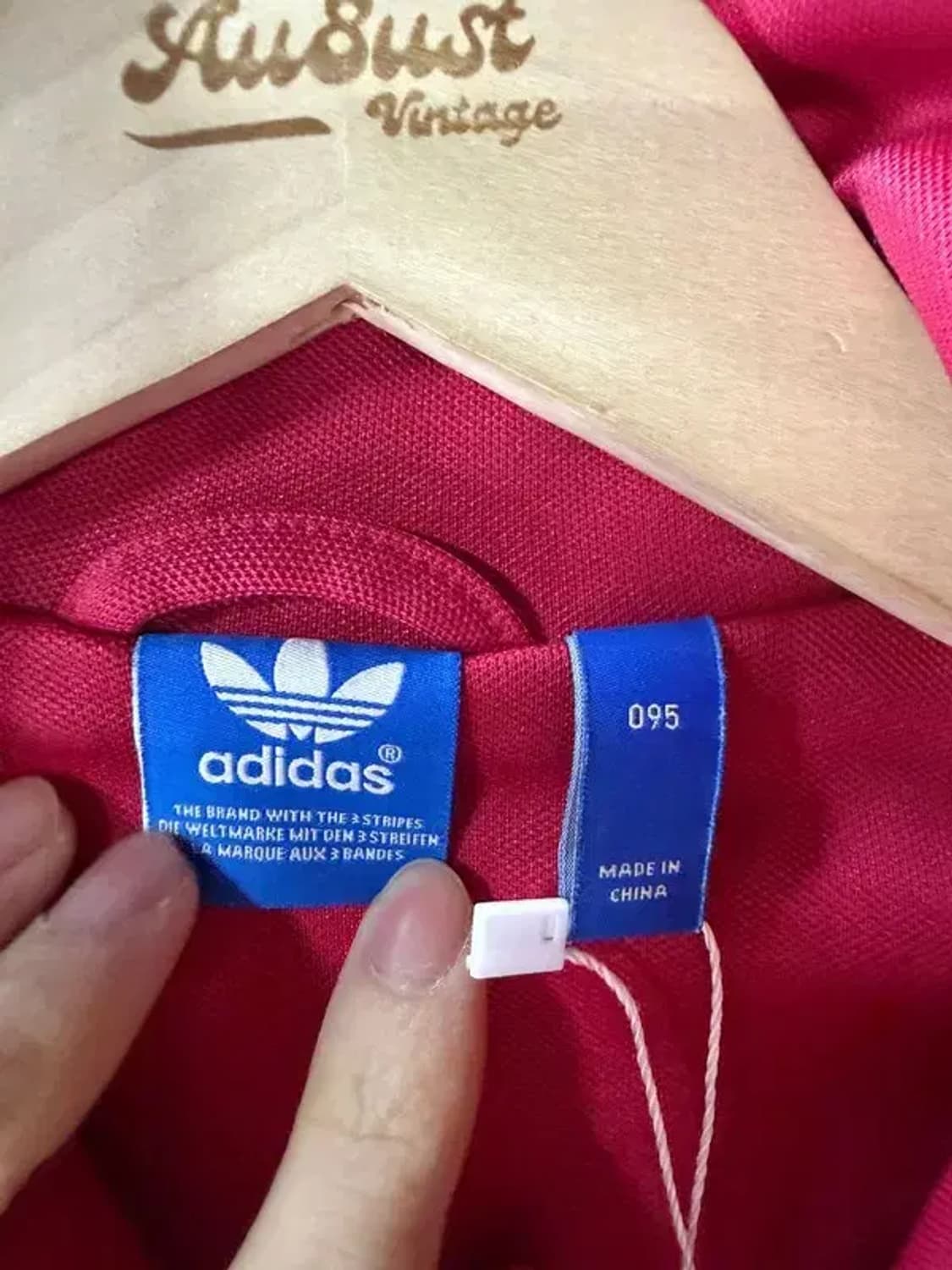 A2378 [ ADIDAS ] 아디다스 핑크 져지 [ SIZE: 95 ] 상품이미지5