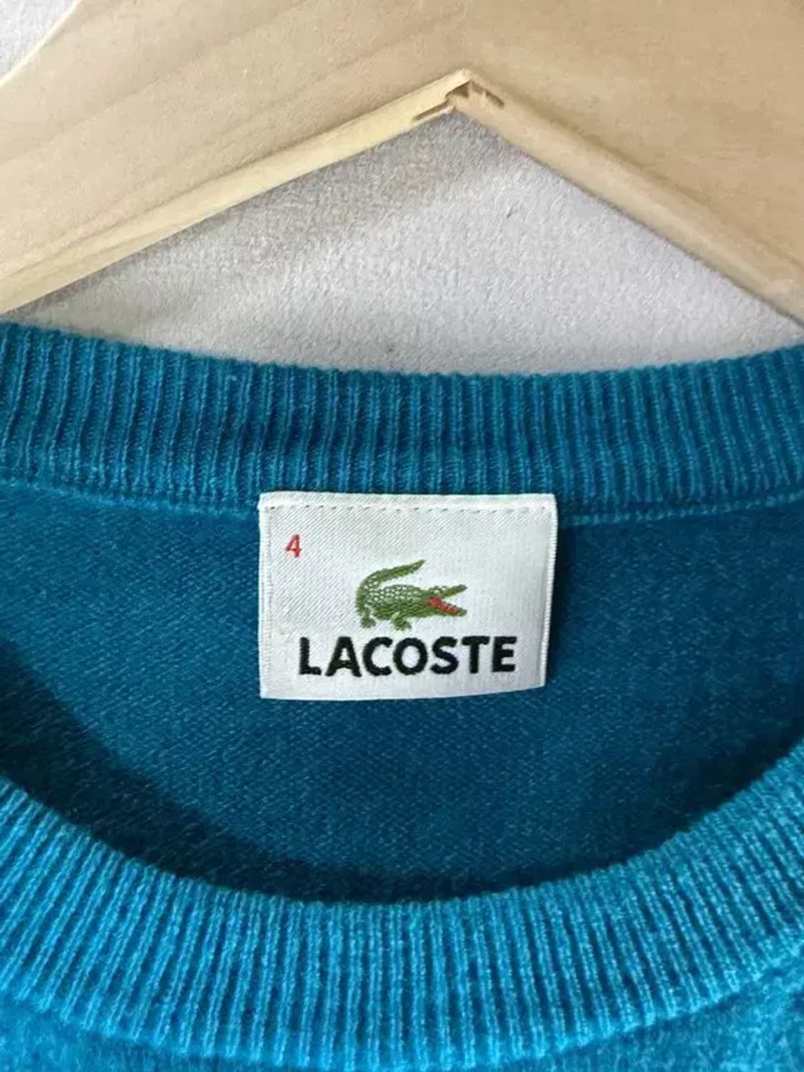 A2385 [ LACOSTE ] 라코스테 니트 [ SIZE: 4 ] 상품이미지5