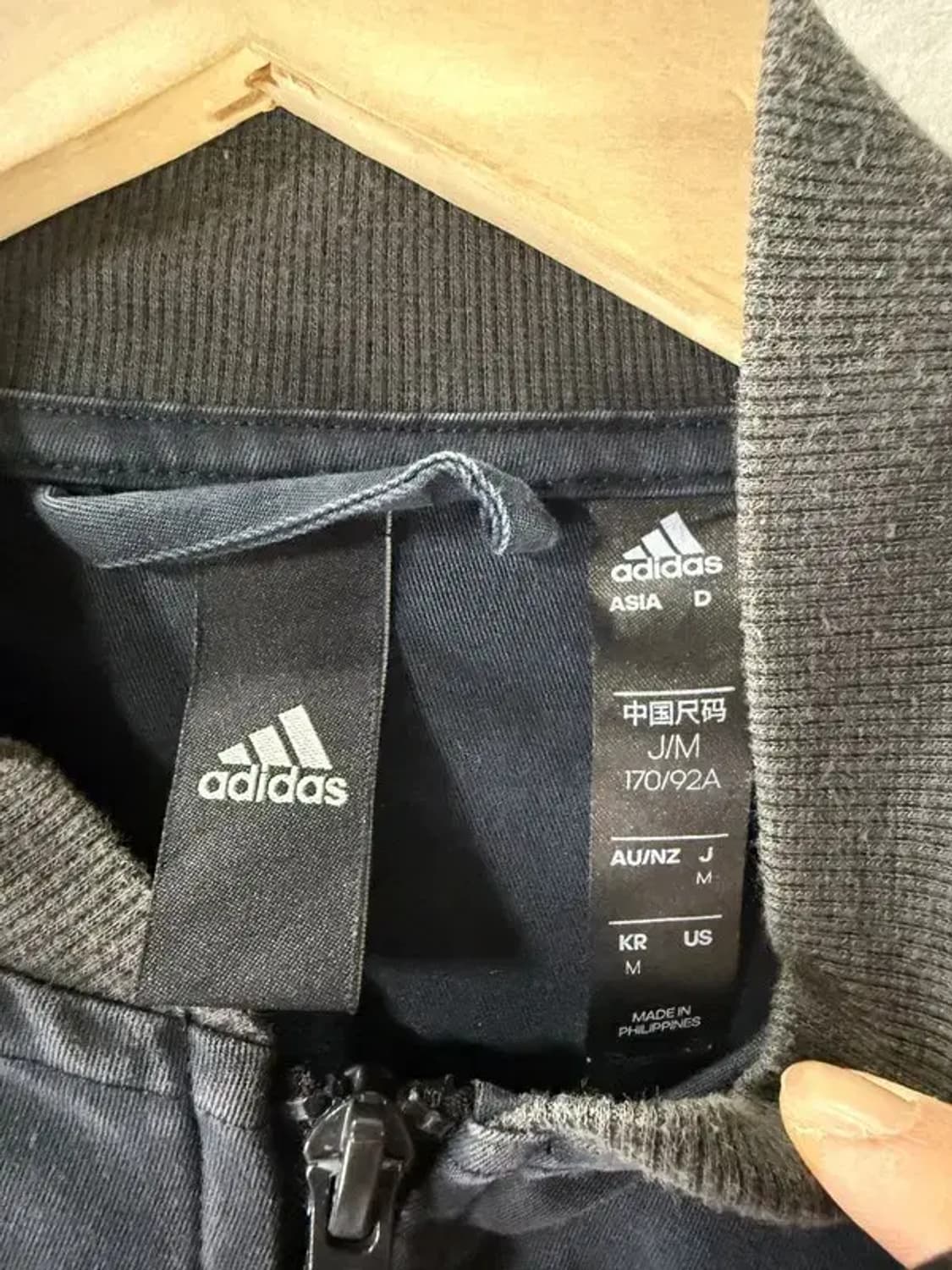 A2380 [ ADIDAS ] 아디다스 블루종 [ SIZE: M ] 상품이미지7
