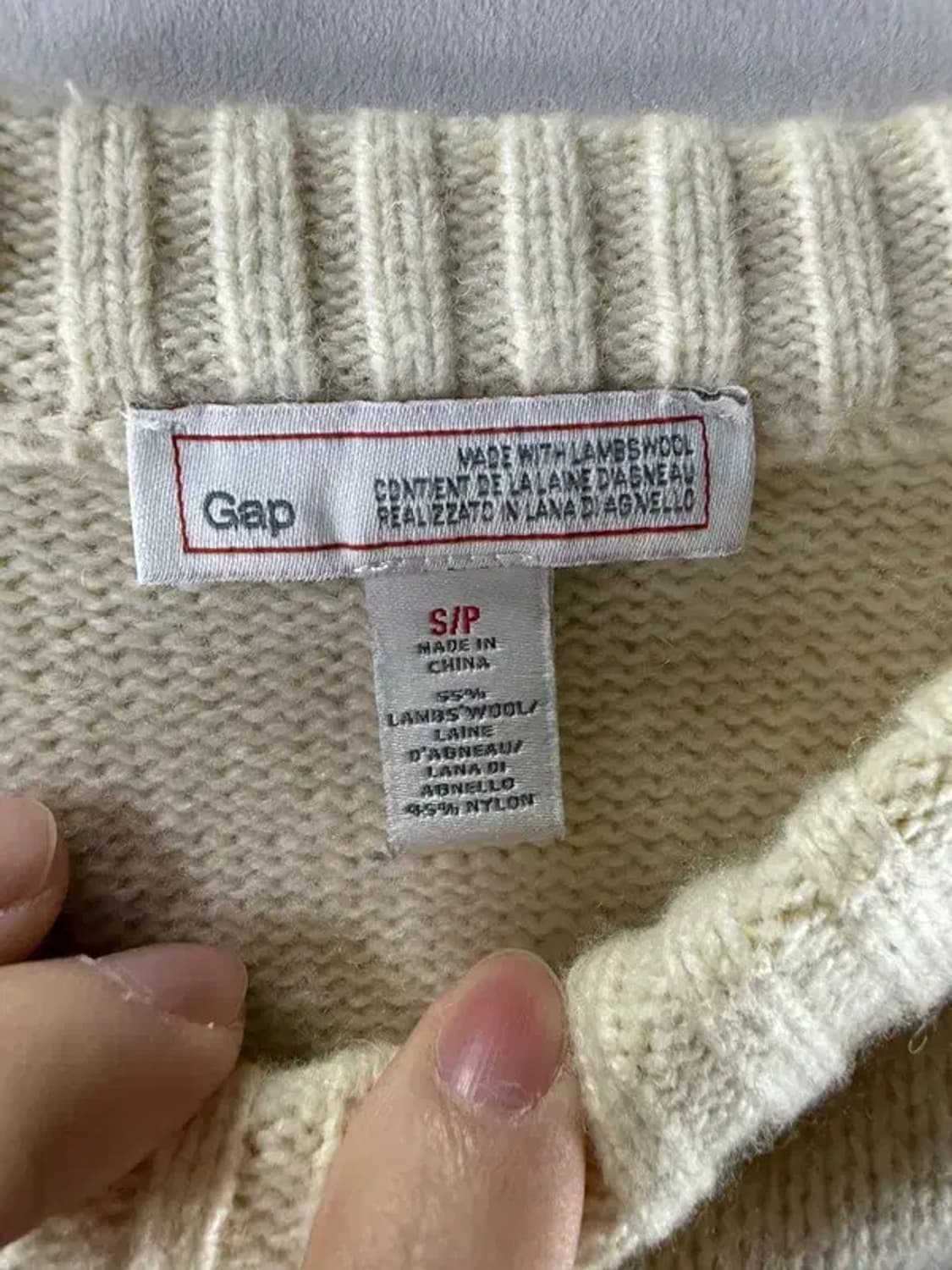 A2390 [ GAP ] 갭 니트 [ SIZE: S ] 상품이미지5