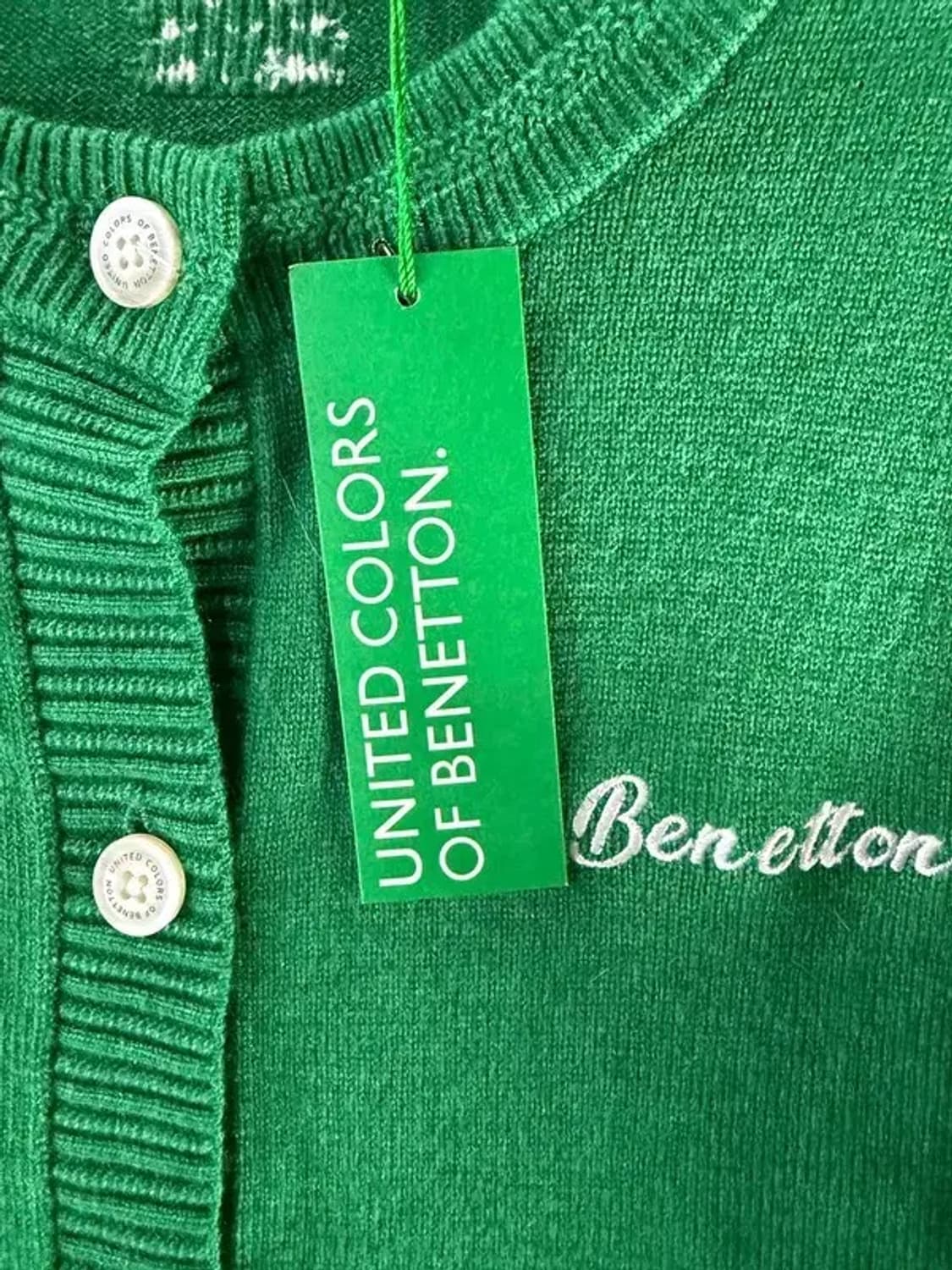 A2406 새상품 베네통 가디건 [ SIZE: M ] 상품이미지6