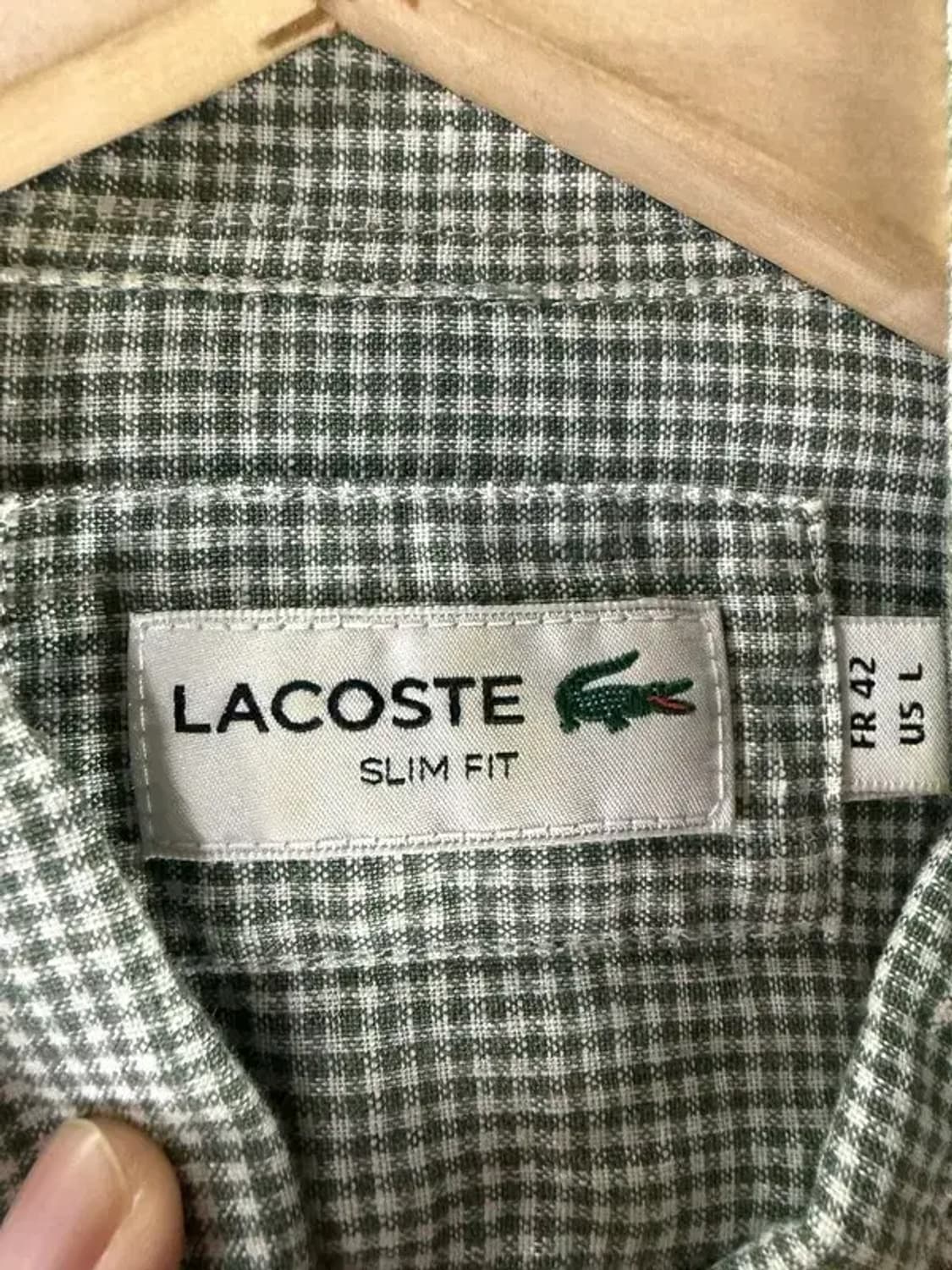 A2412 [ LACOSTE ] 라코스테 셔츠 [ SIZE: L ] 상품이미지5