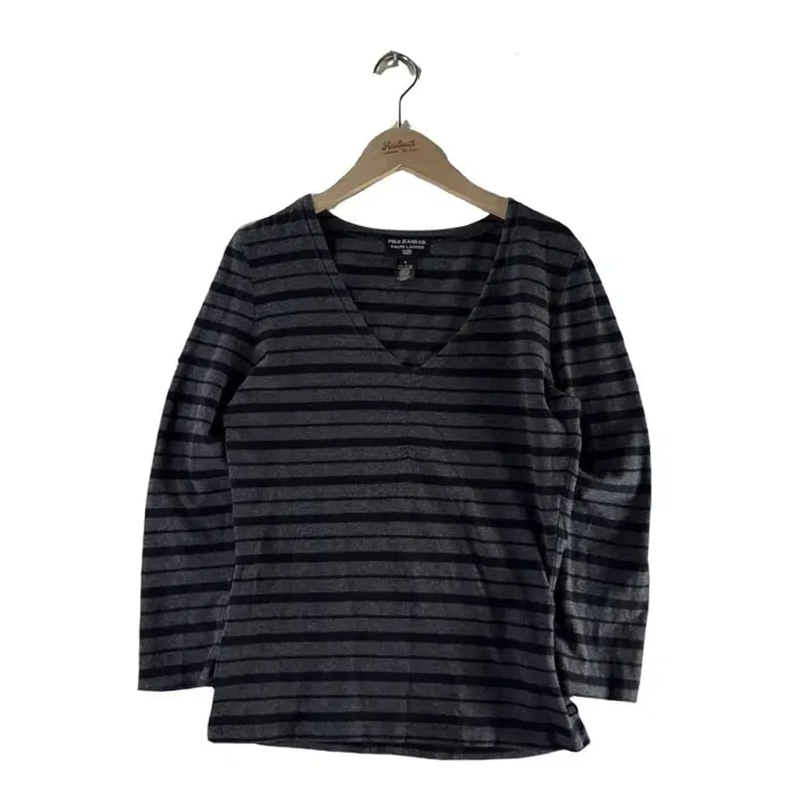 A2422 폴로 진스 V넥 긴팔 티 [ SIZE: S ] 상품이미지1