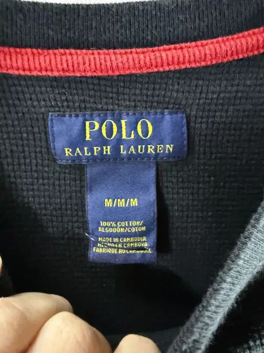 A2421 폴로 와플 니트 [ SIZE: M ] 상품이미지6