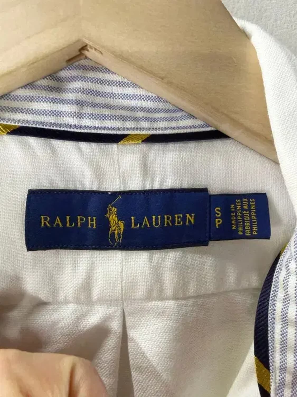 A2430 폴로 화이트 셔츠 [ SIZE: S ] 상품이미지6