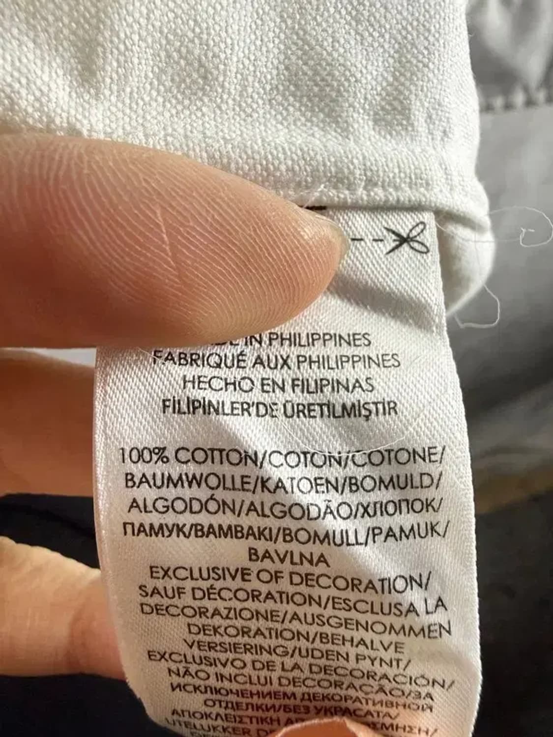 A2430 폴로 화이트 셔츠 [ SIZE: S ] 상품이미지8