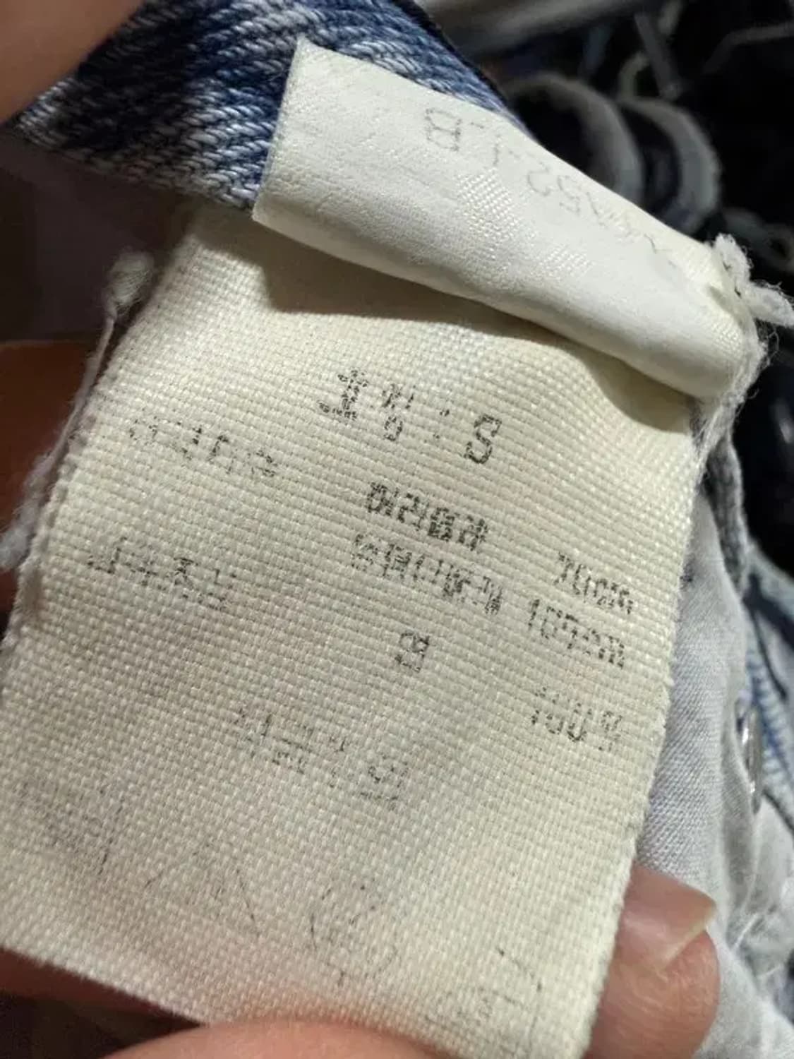 A2446 잠뱅이 청바지 [ SIZE: S ] 상품이미지10