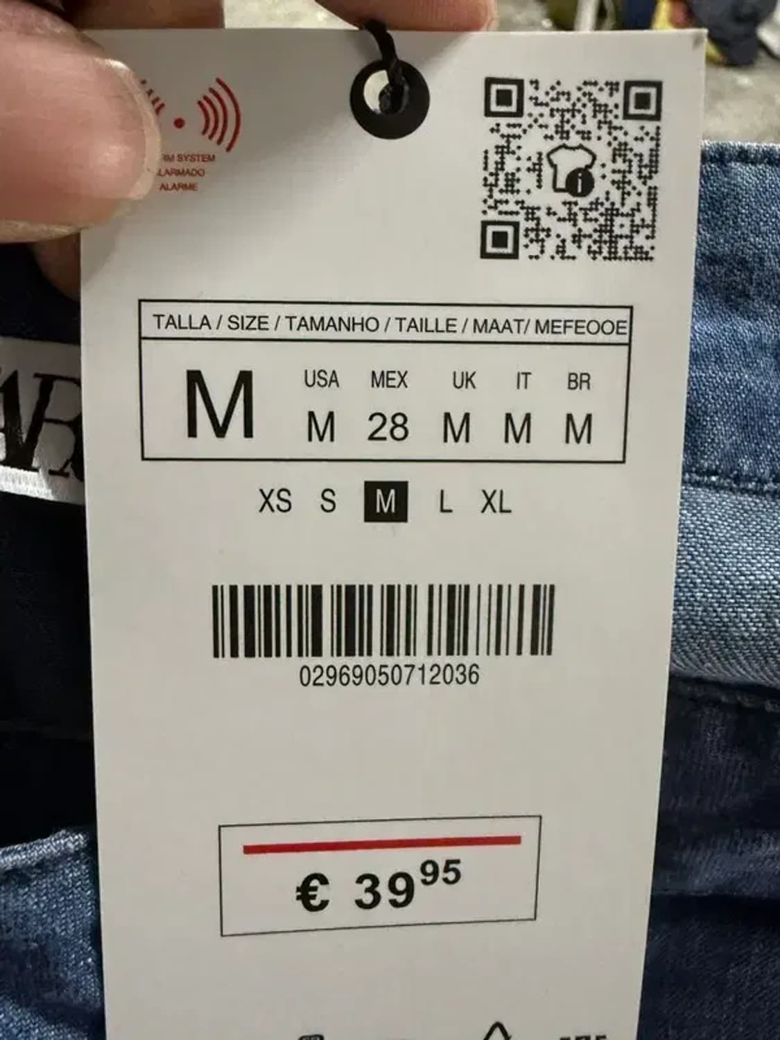 A2492 [ ZARA ] 새상품 자라 바지 [ SIZE: M ] 상품이미지8