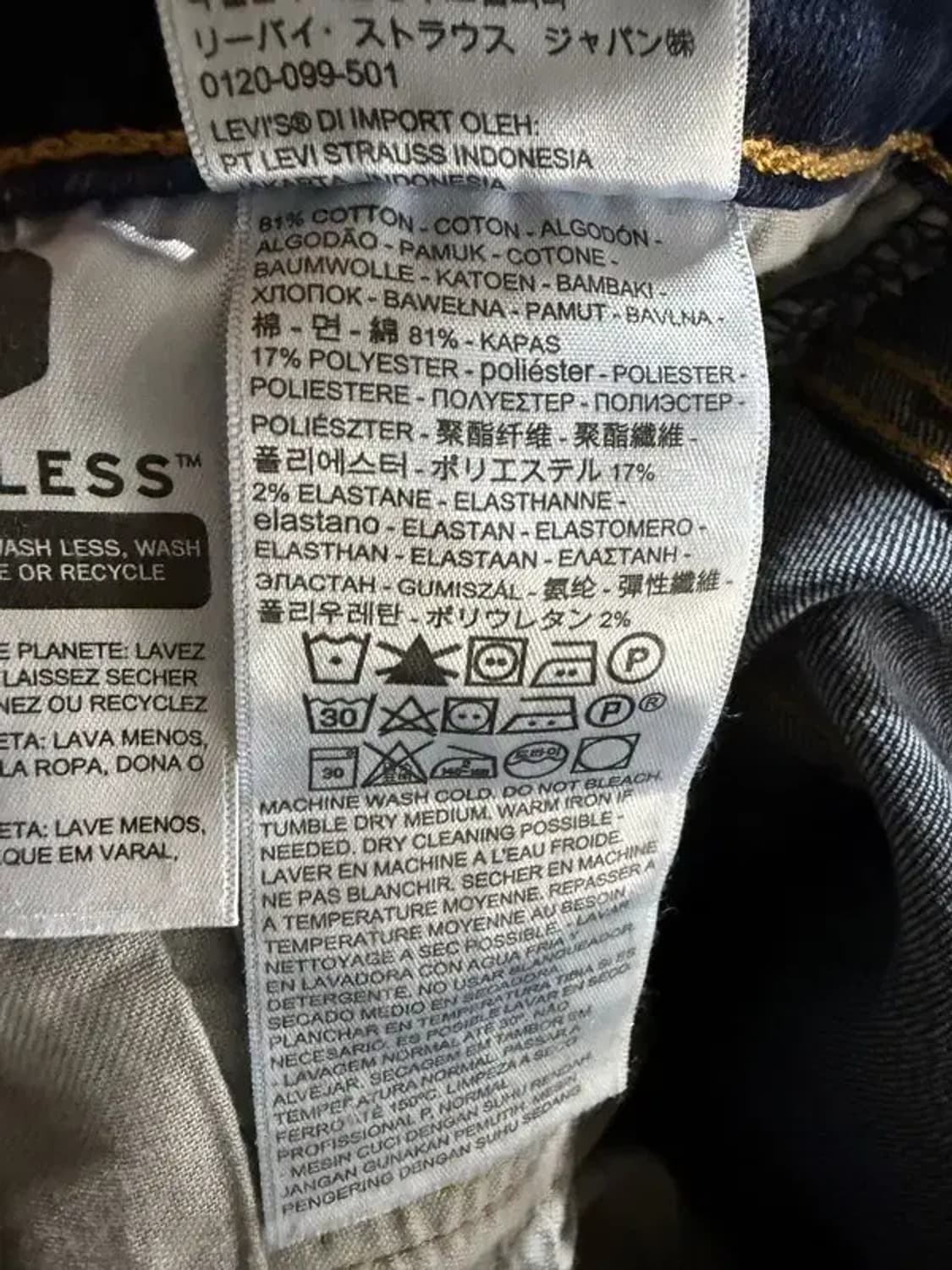 A2445 리바이스502 청바지 [ SIZE: 32 ] 상품이미지7