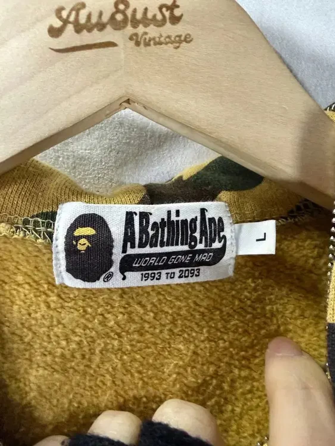 A2507 베이프 황계 후드 집업 [ SIZE: L ] 상품이미지7