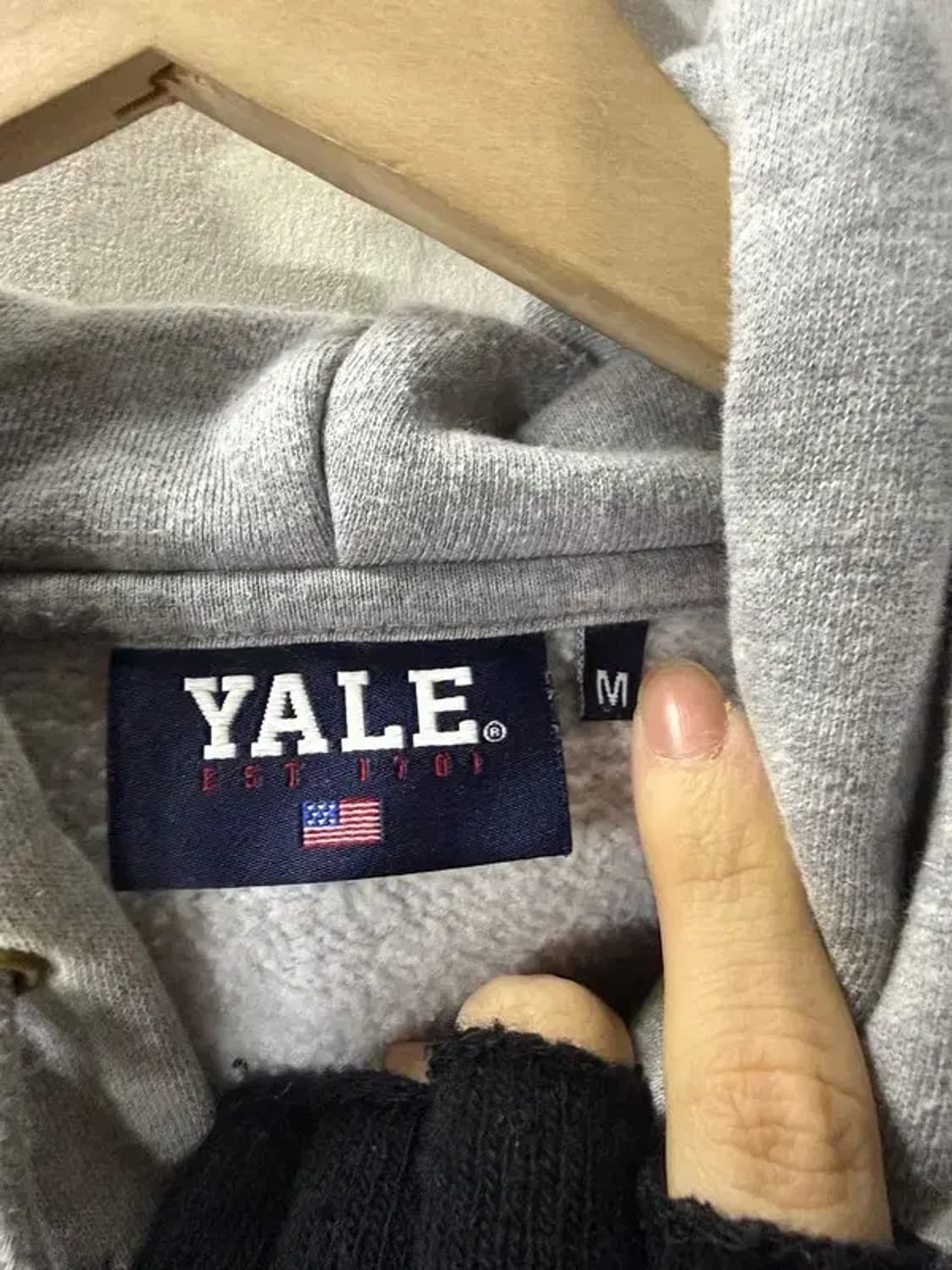 A2510 [ YALE ] 예일 후드티 [ SIZE: M ] 상품이미지6