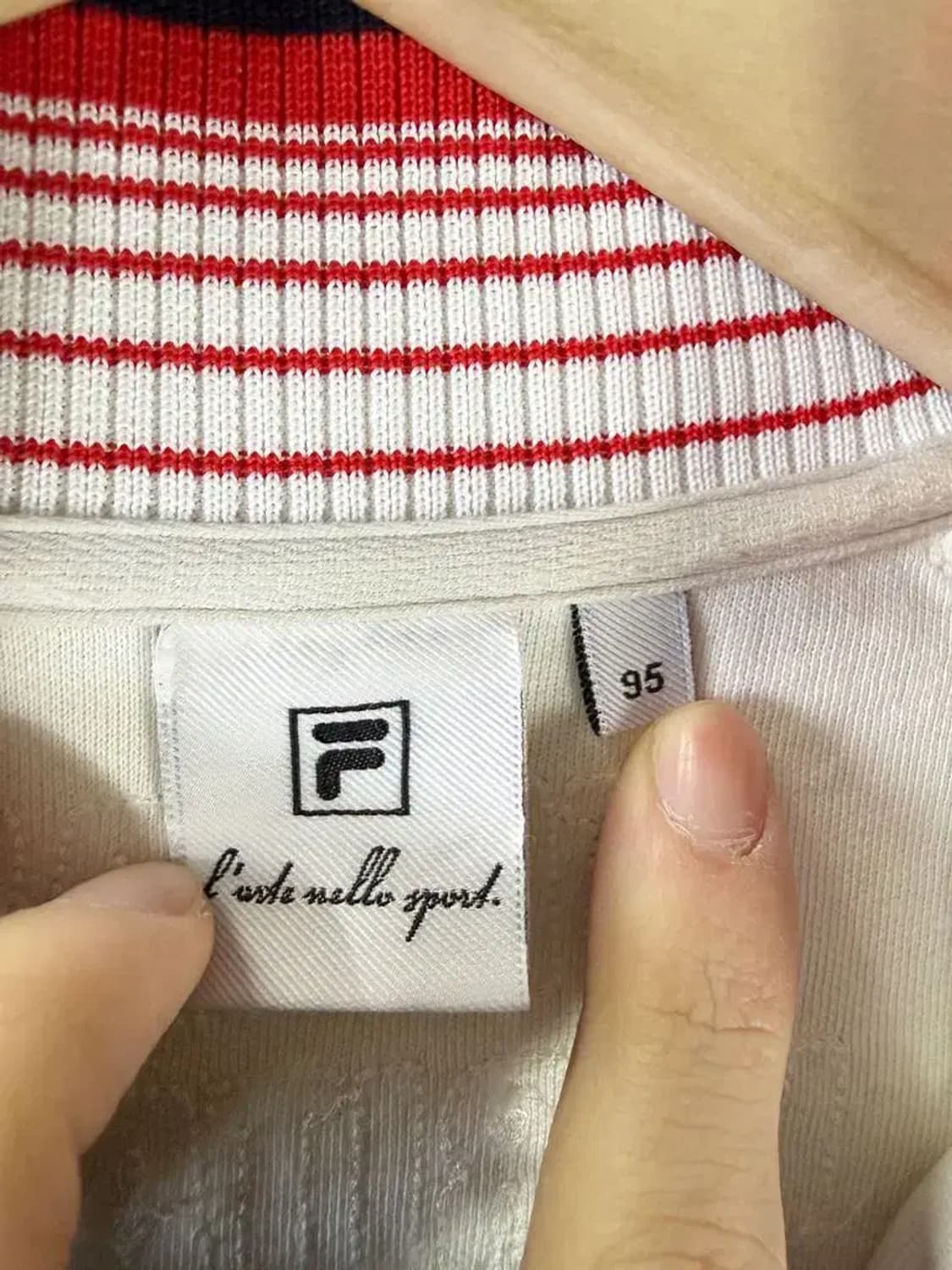 A2559 [ FILA ] 필라 패턴 져지 [ SIZE: 95 ] 상품이미지10