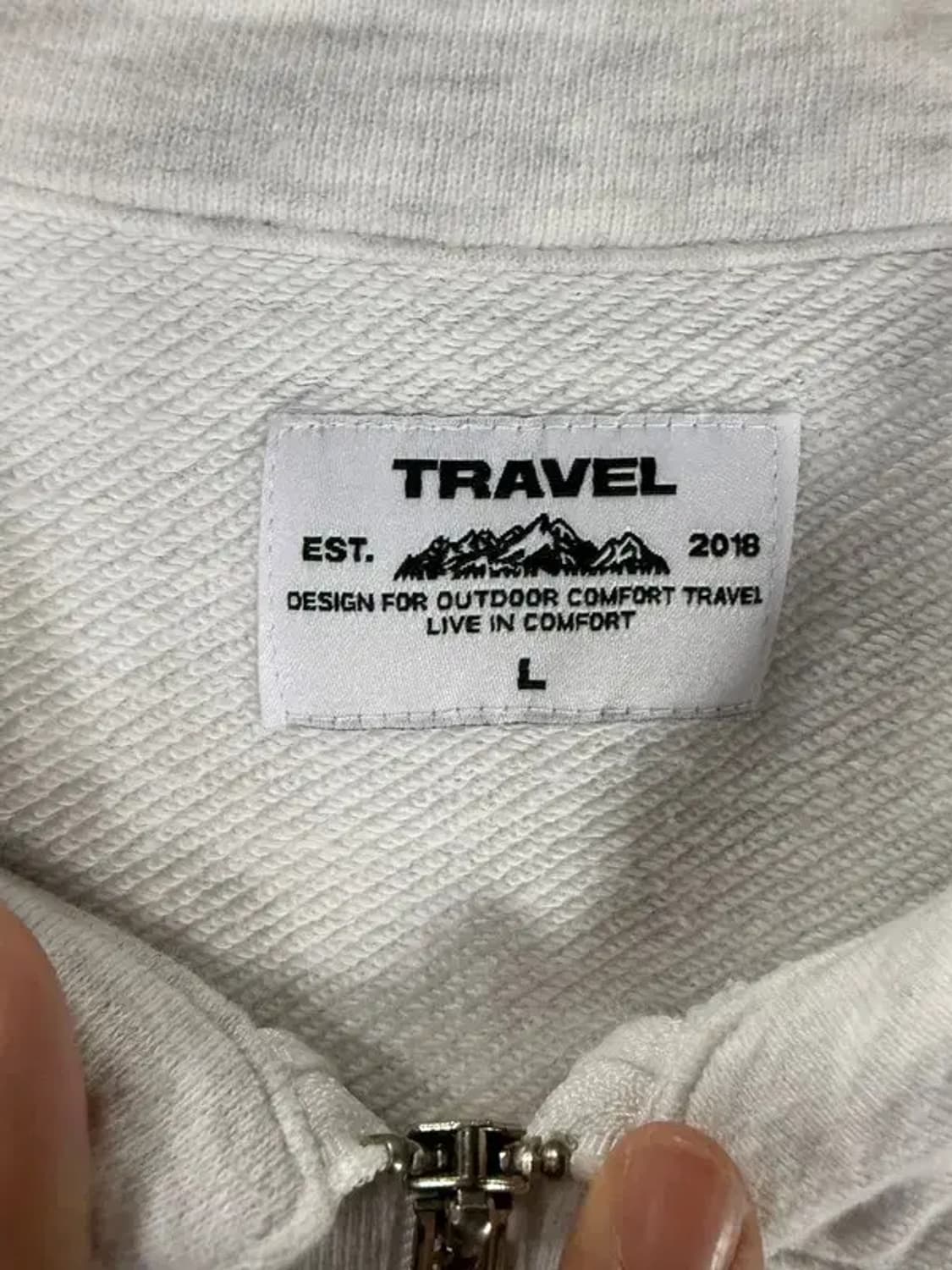 A2586 [ TRAVEL ] 트래블 맨투맨 [ SIZE: L ] 상품이미지6