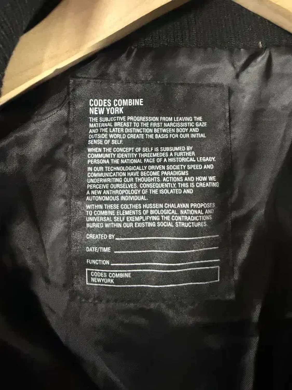 A2605 코데즈 컴바인 패딩 코트  [ SIZE: 95 ] 상품이미지6