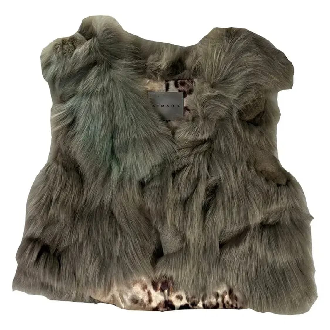 A2613 [ ATMARK ] 여우 털조끼 [ SIZE: 85 ] 상품이미지1