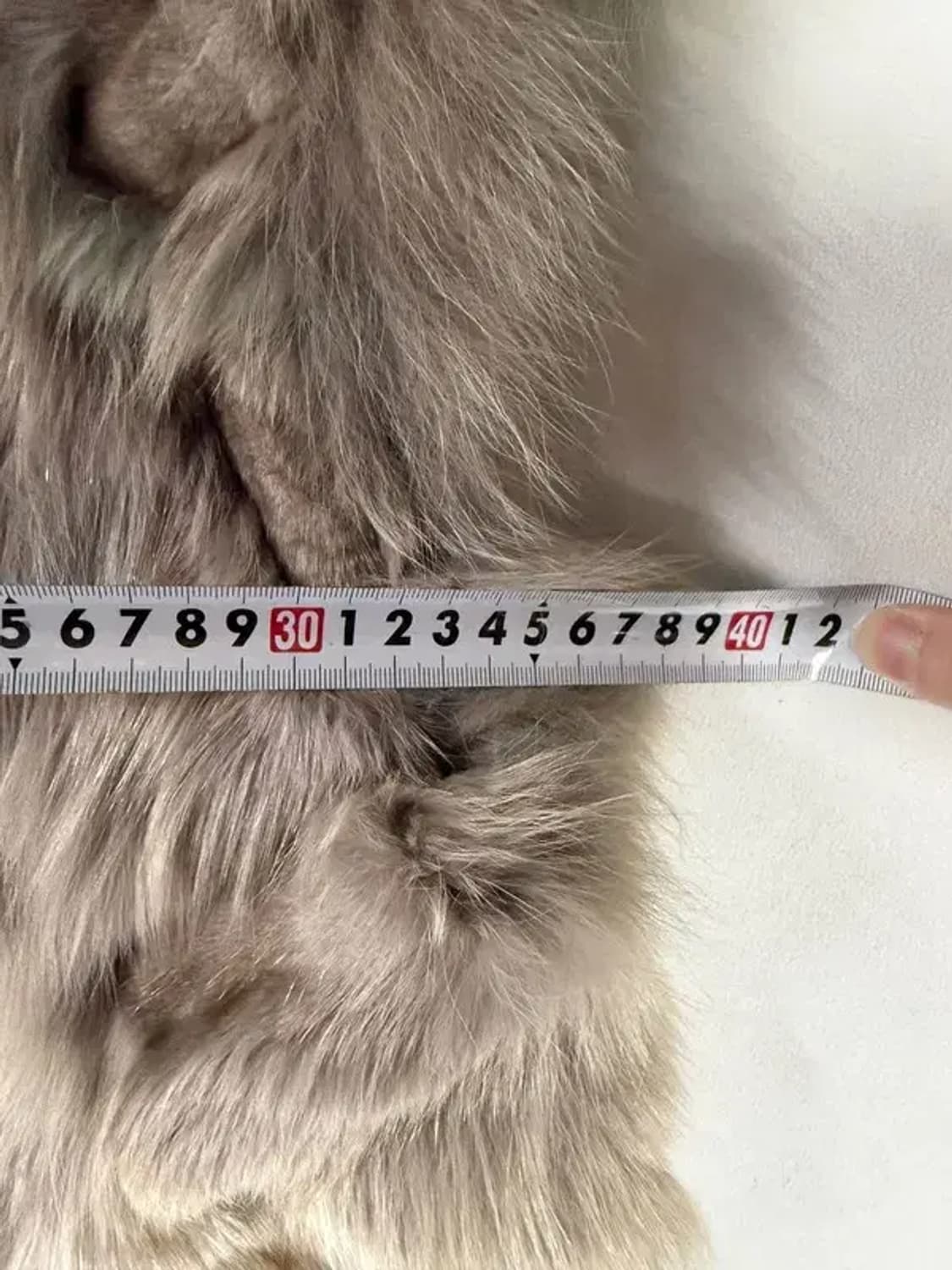 A2613 [ ATMARK ] 여우 털조끼 [ SIZE: 85 ] 상품이미지5