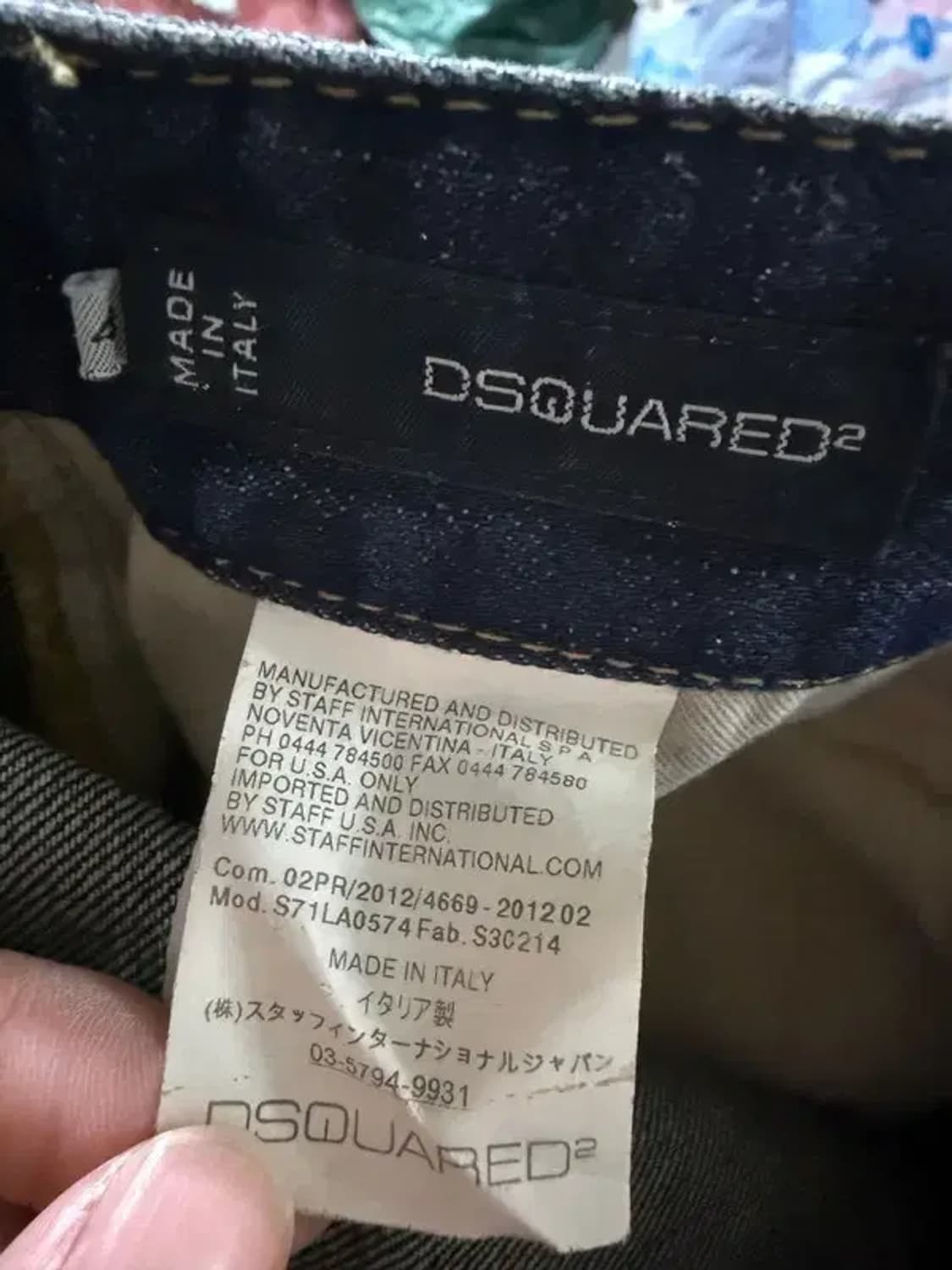 A2644  디스퀘어드2 청바지 [ SIZE: 34 ] 상품이미지6