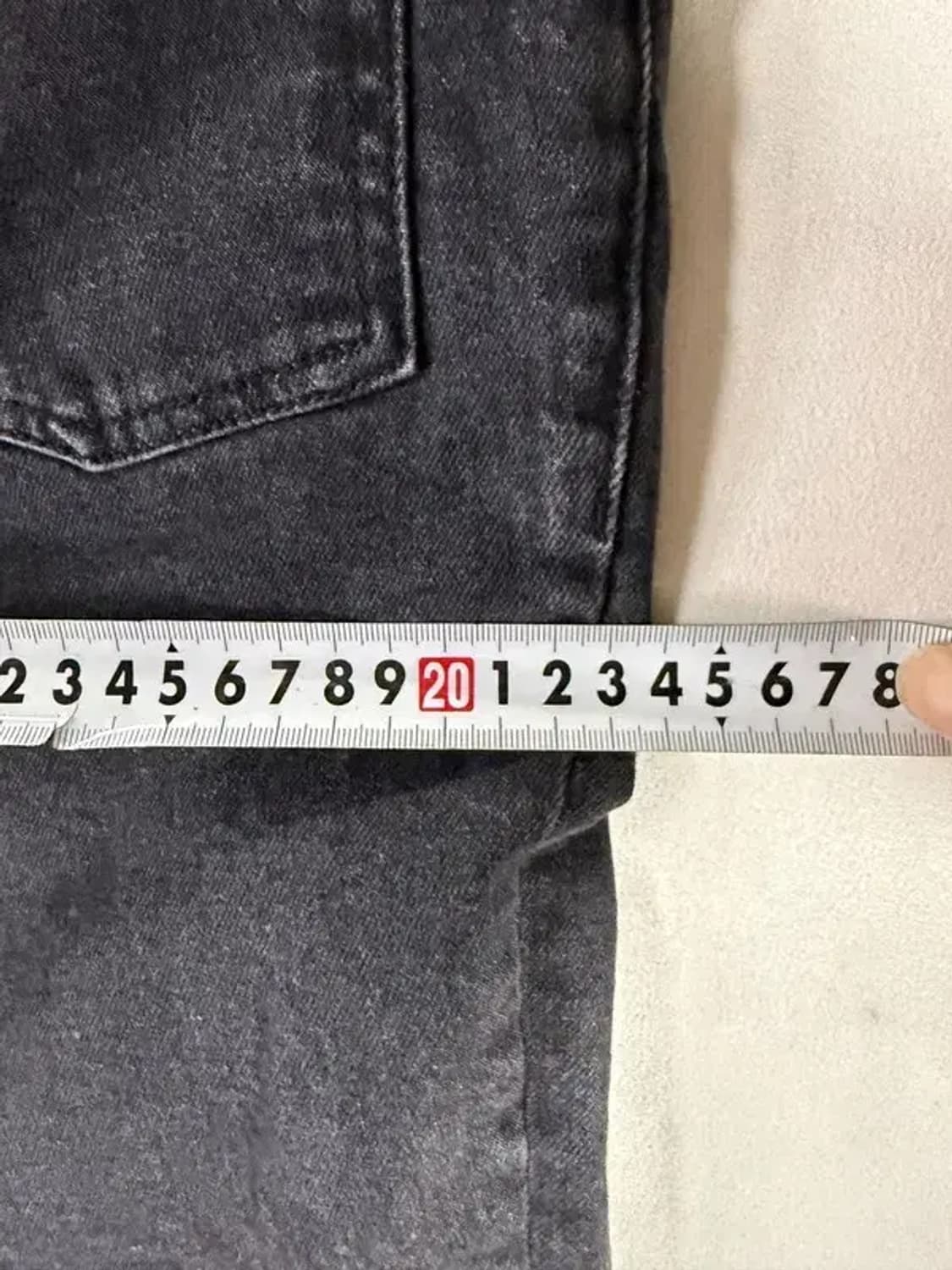 A2645 [ MATIN KIM ] 마뗑킴 청바지 [ SIZE: S ] 상품이미지6