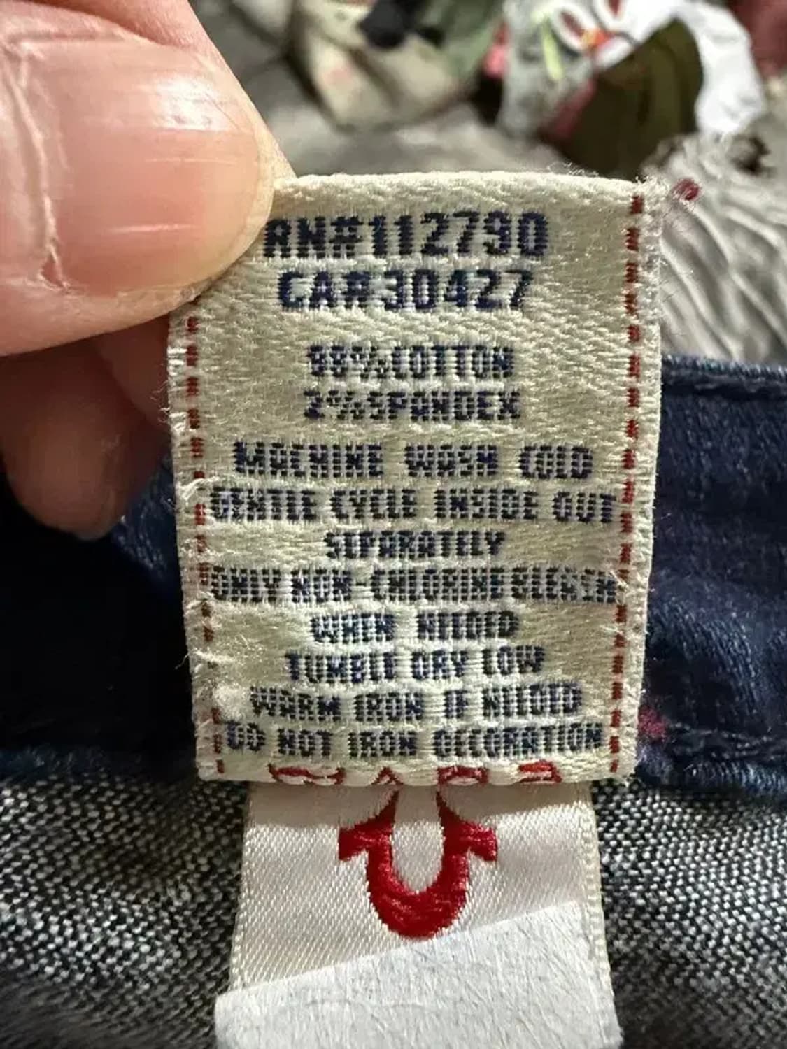 A2647 트루릴리젼 청바지 [ SIZE: 28 ] 상품이미지8