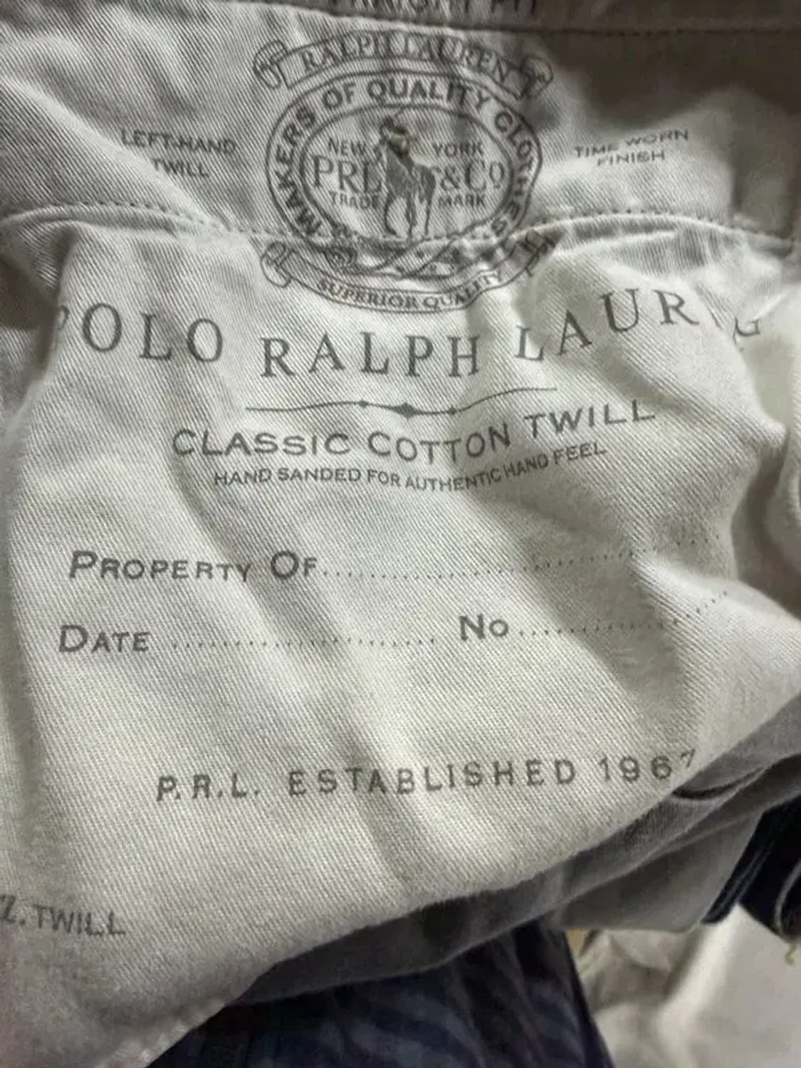 A2655 폴로 바지 [ SIZE: 34 30 ] 상품이미지8