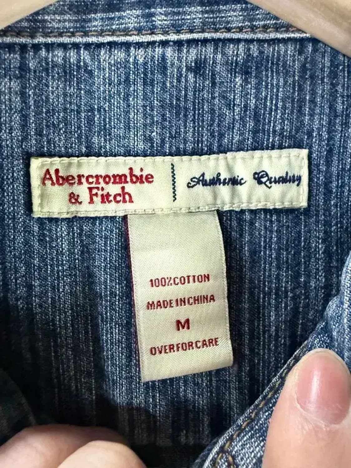 A2625 아베크롬비 청자켓 [ SIZE: M ] 상품이미지5