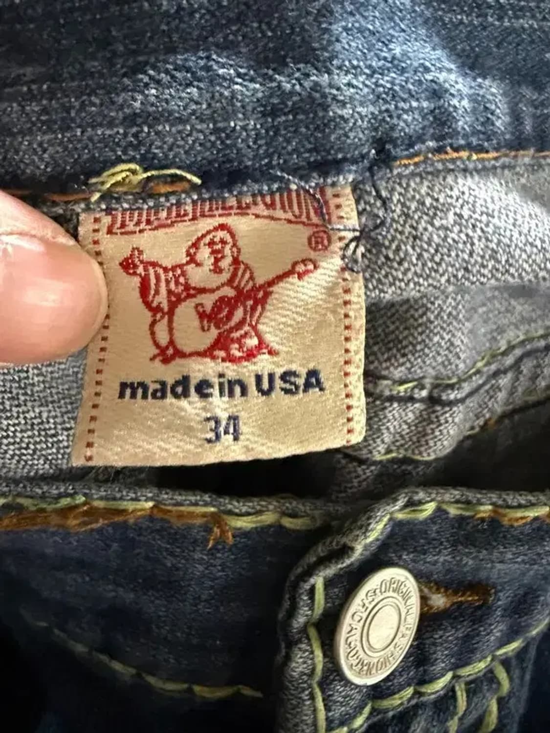 A2654 트루릴리젼 청바지 [ SIZE: 34 ] 상품이미지4