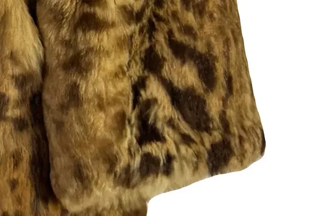 A2612 CORNERSUITE 호피 토끼털 코트 [ SIZE: 160] 상품이미지3