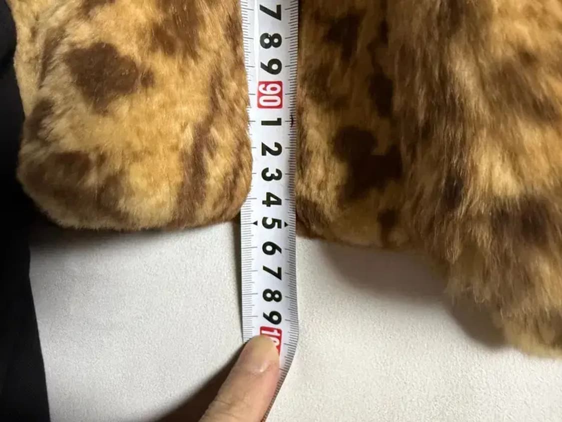 A2612 CORNERSUITE 호피 토끼털 코트 [ SIZE: 160] 상품이미지4