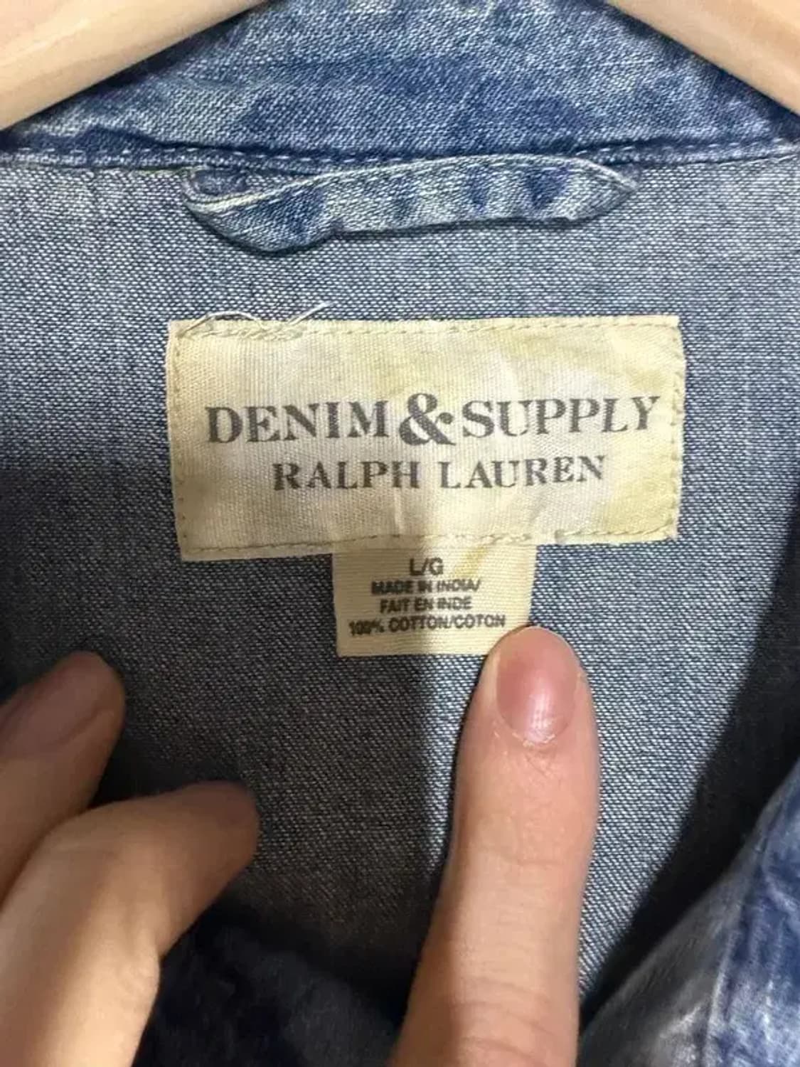 A2663 데님서플라이 데님셔츠 [ SIZE: L ] 상품이미지5