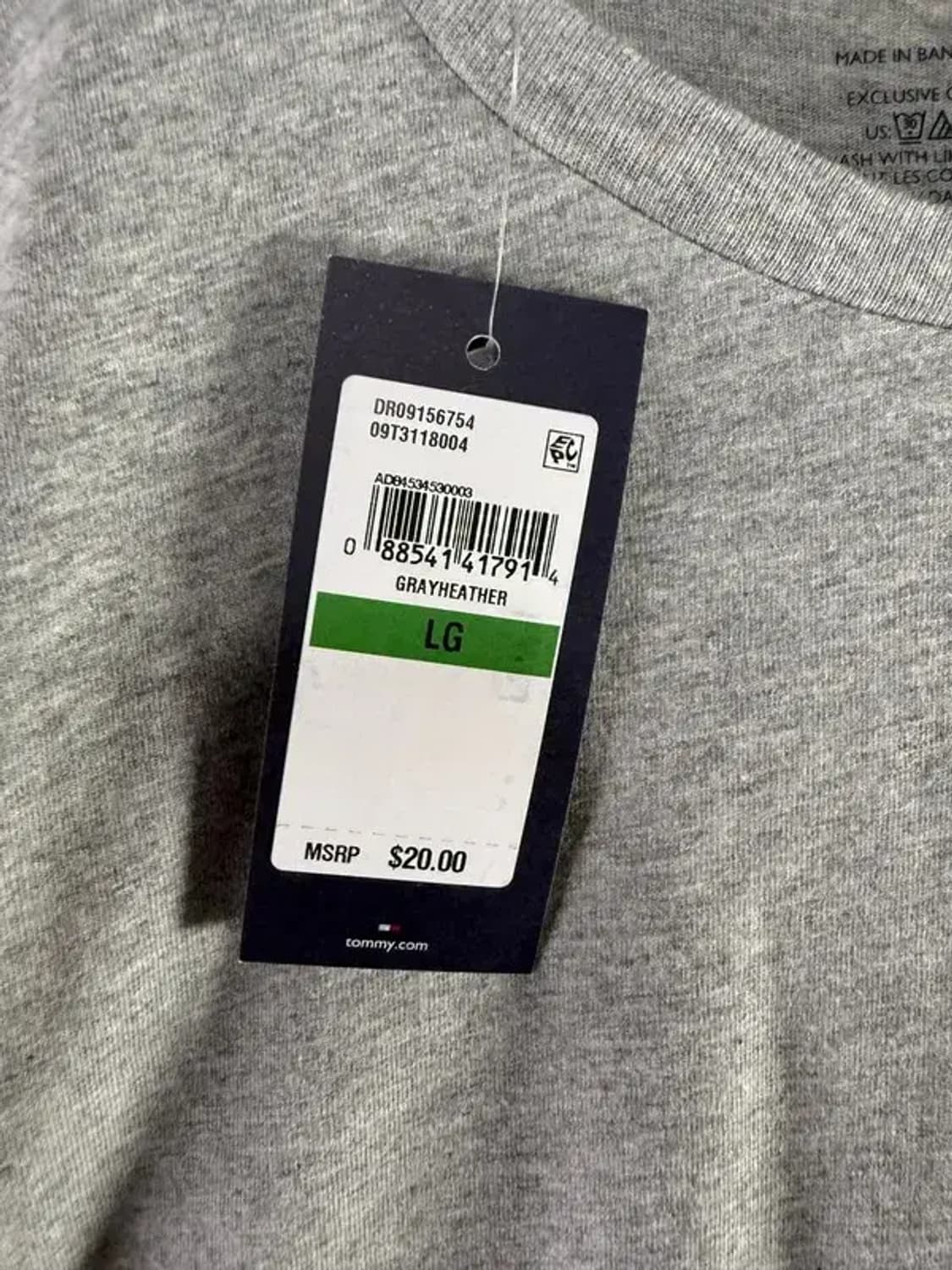 A2666 새상품 타미힐피거 긴팔 티 [ SIZE: L ] 상품이미지7