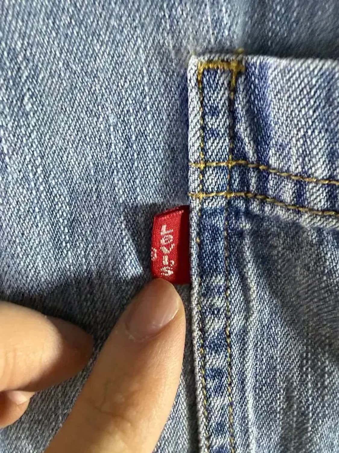 A2664 [ LEVI'S ] 리바이스 데님 셔츠 [ SIZE: M ] 상품이미지4