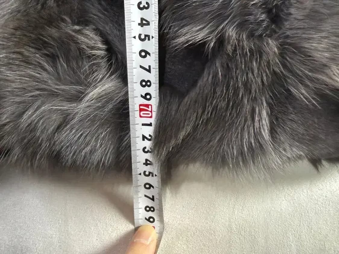 A2680 [ SI ] 씨 여우 모피 조끼 [ SIZE:L] 상품이미지3