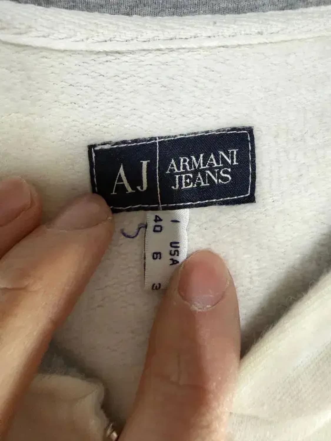 A2691 [ ARMANI ] 아르마니진 후드집업 [ SIZE: 40 ] 상품이미지5