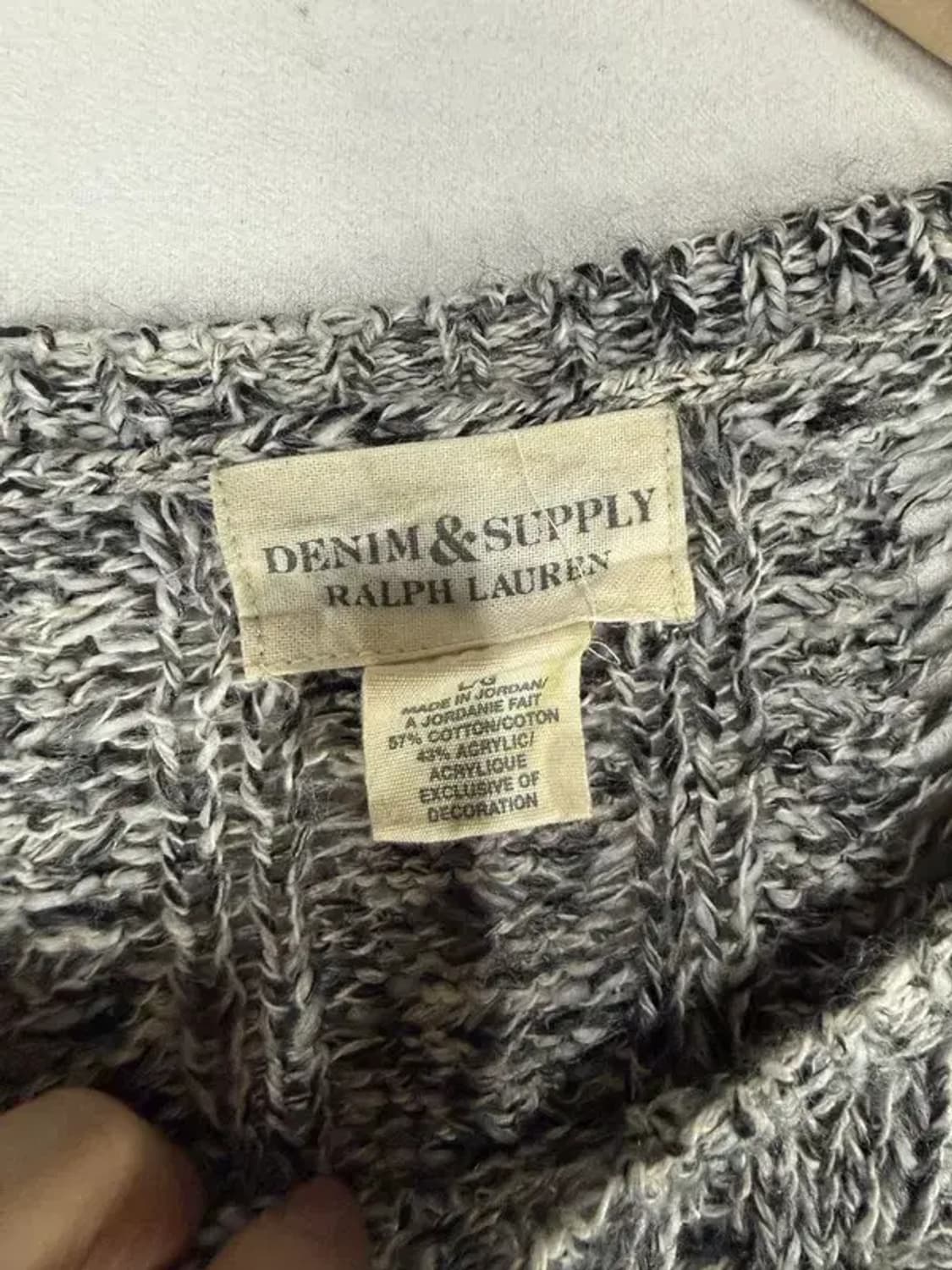 A2708  랄프로렌 데님서플라이 니트 [ SIZE: L ] 상품이미지5